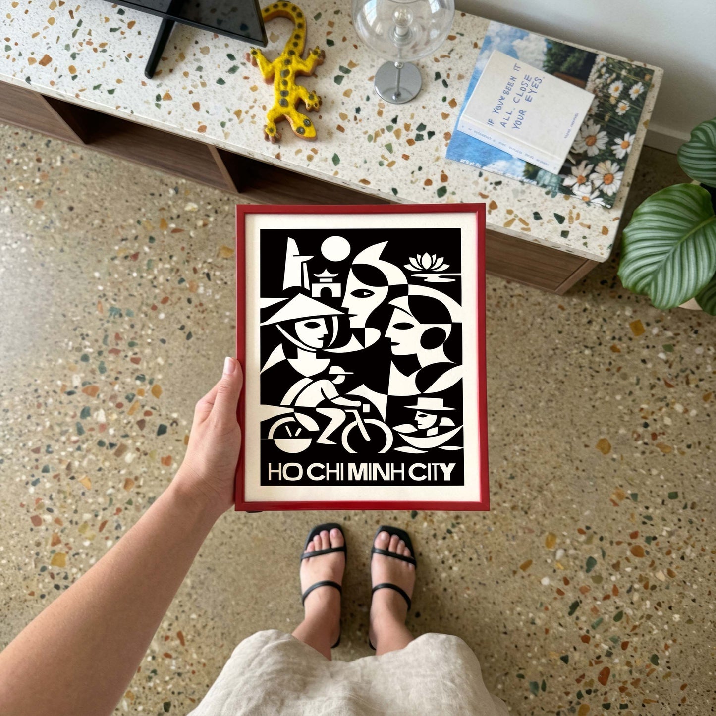 Ho Chi Minh City Travel Poster Print