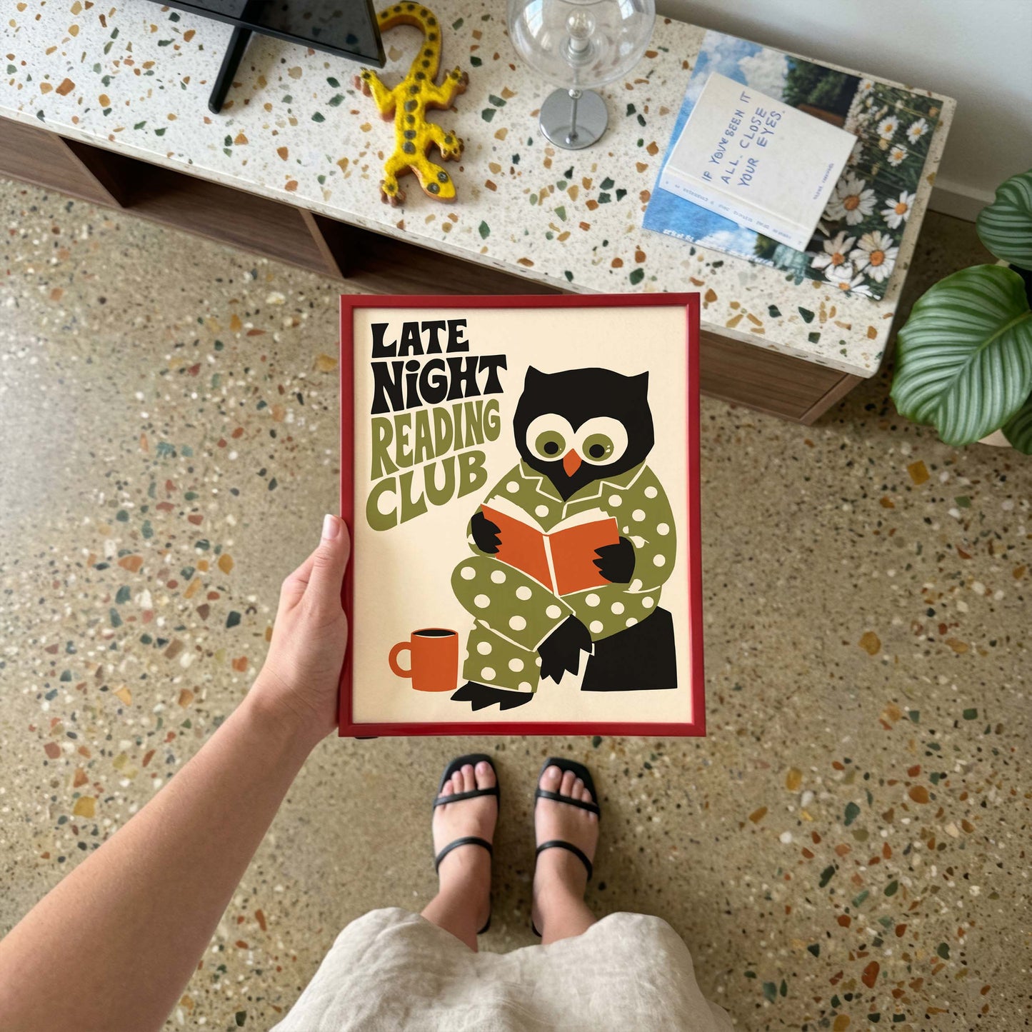 Late Night Reading Poster