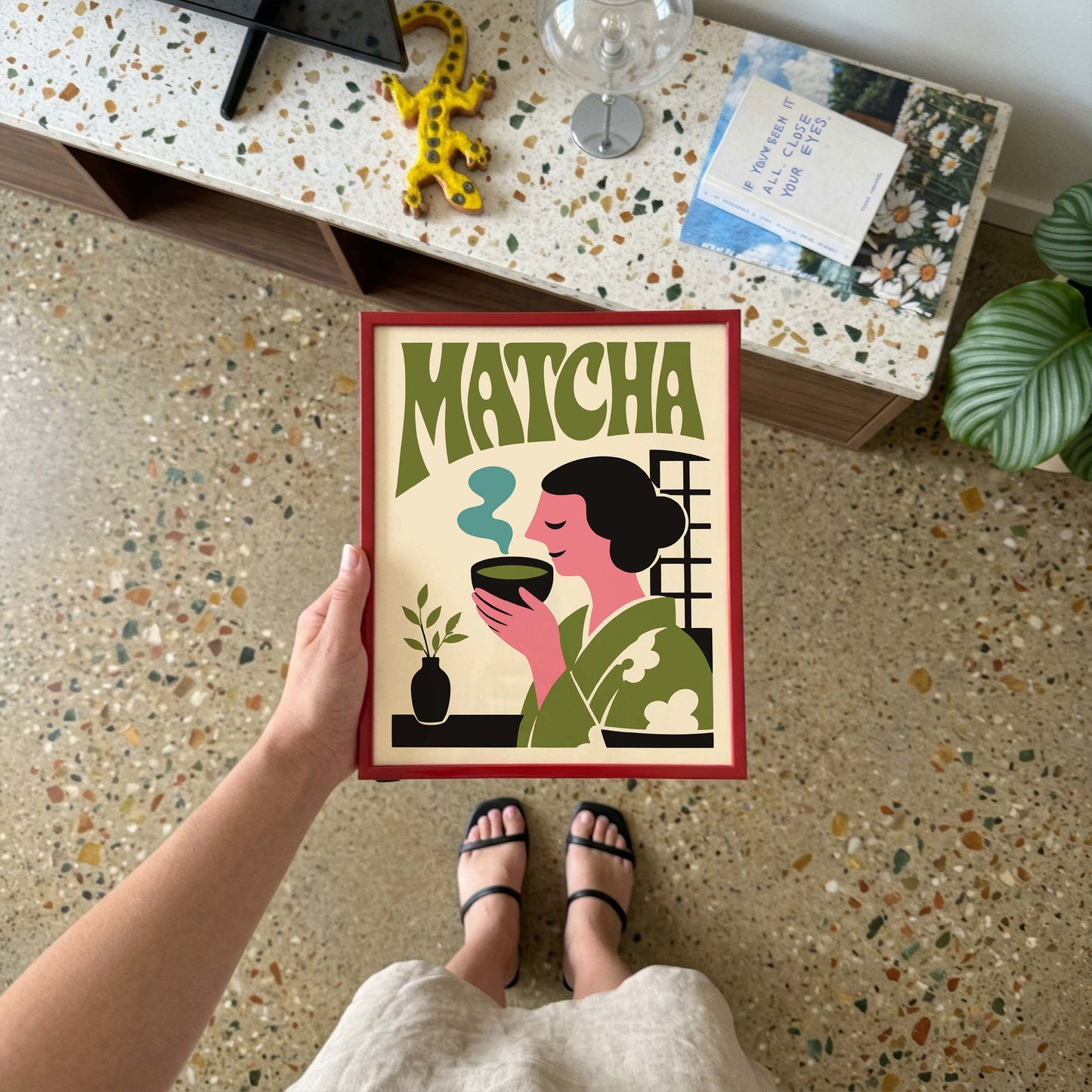 Matcha Tea Wall Art