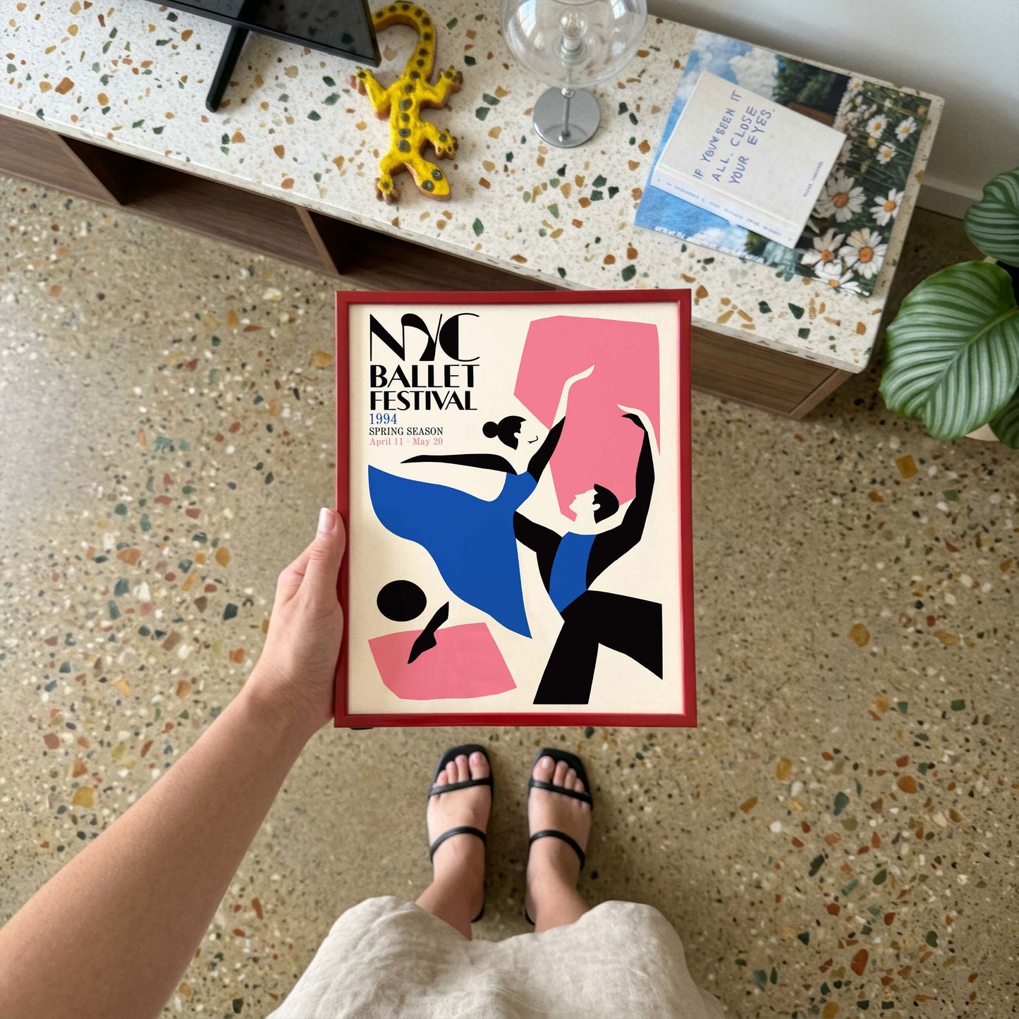 NYC Ballet Festival Poster Print
