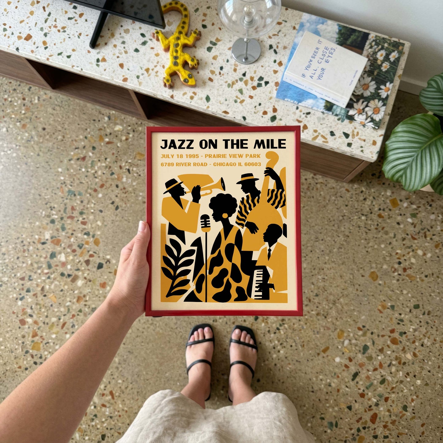 Jazz On The Mile Poster