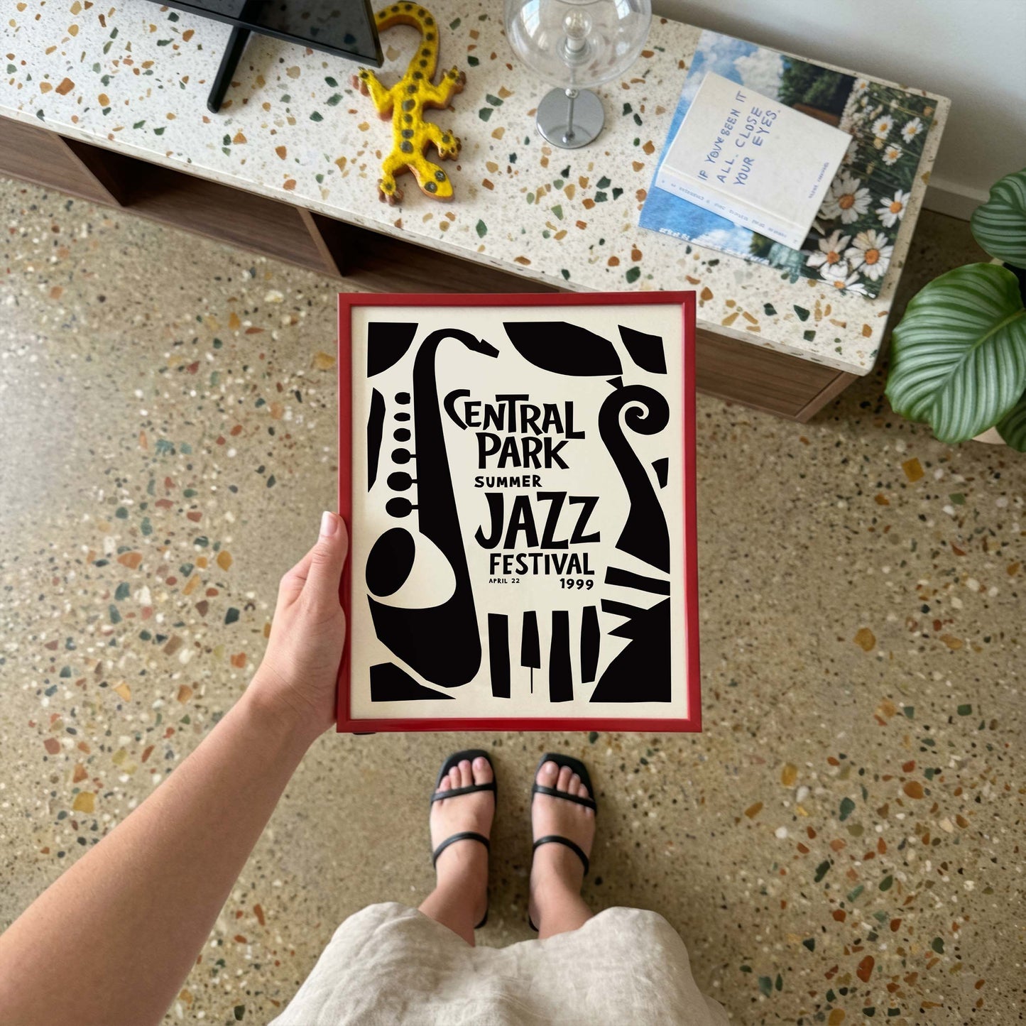 Central Park Jazz Festival Office Poster