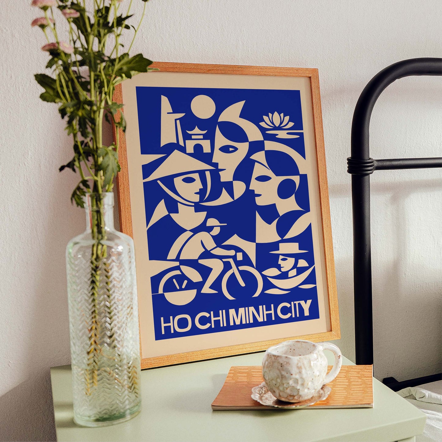 Ho Chi Minh City Travel Poster