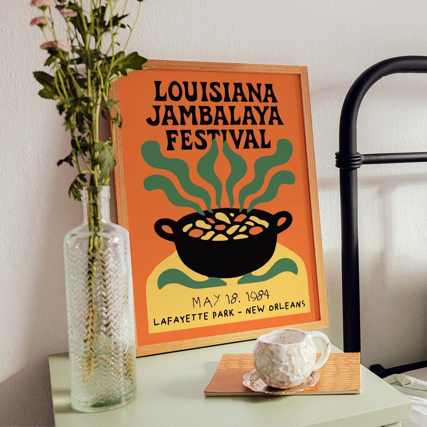 Louisiana Jambalaya Festival Poster Print