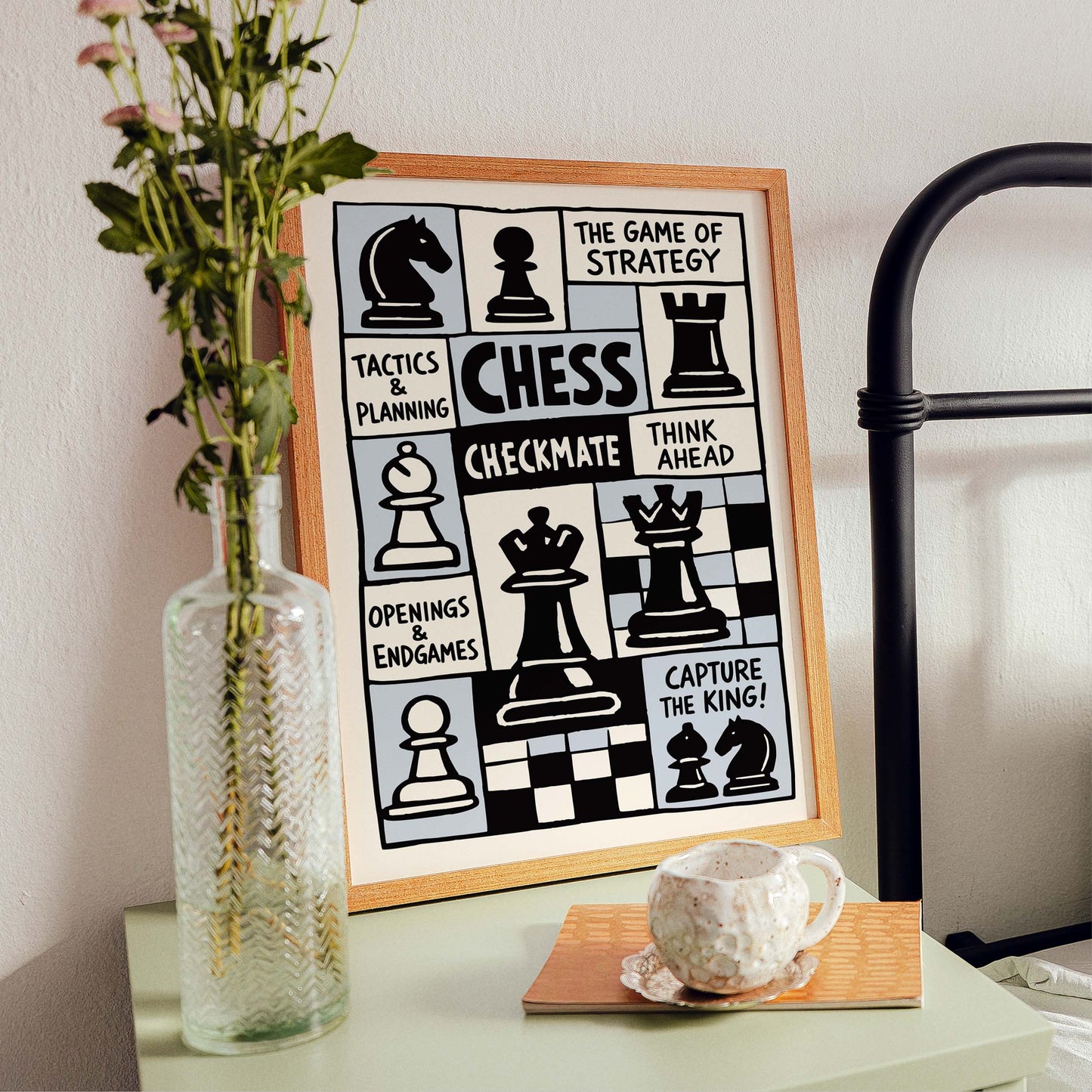 Chess Strategy Game Poster