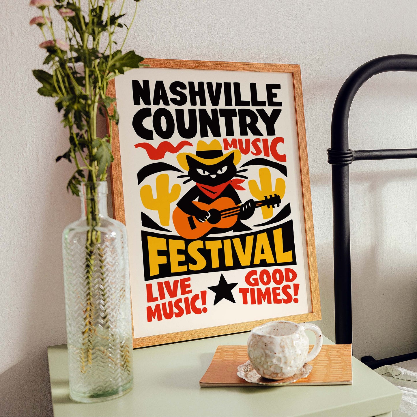 Nashville Country Music Festival Poster