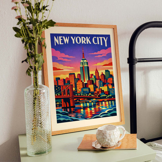 New York Skyline Poster