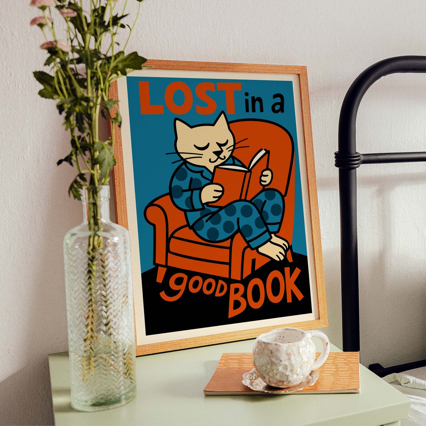 Lost In Good Book Print