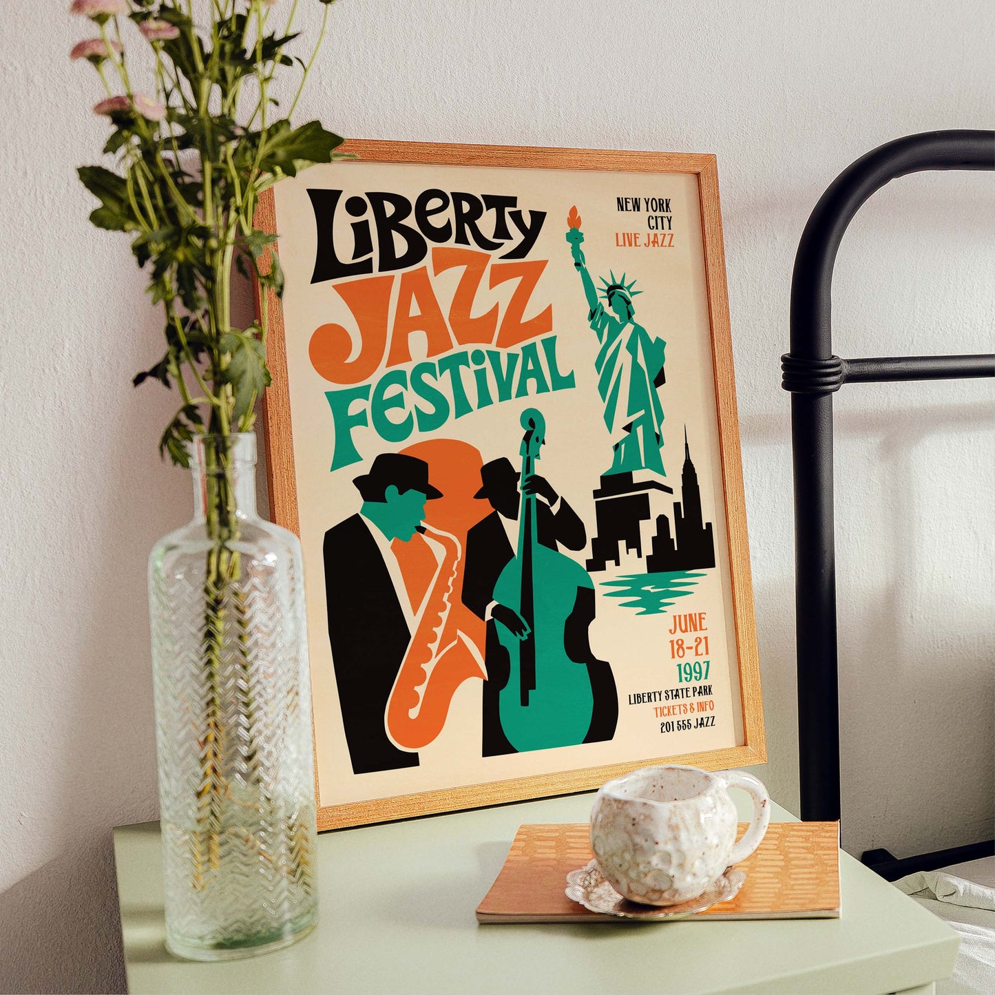 Liberty Jazz Festival Wall Art