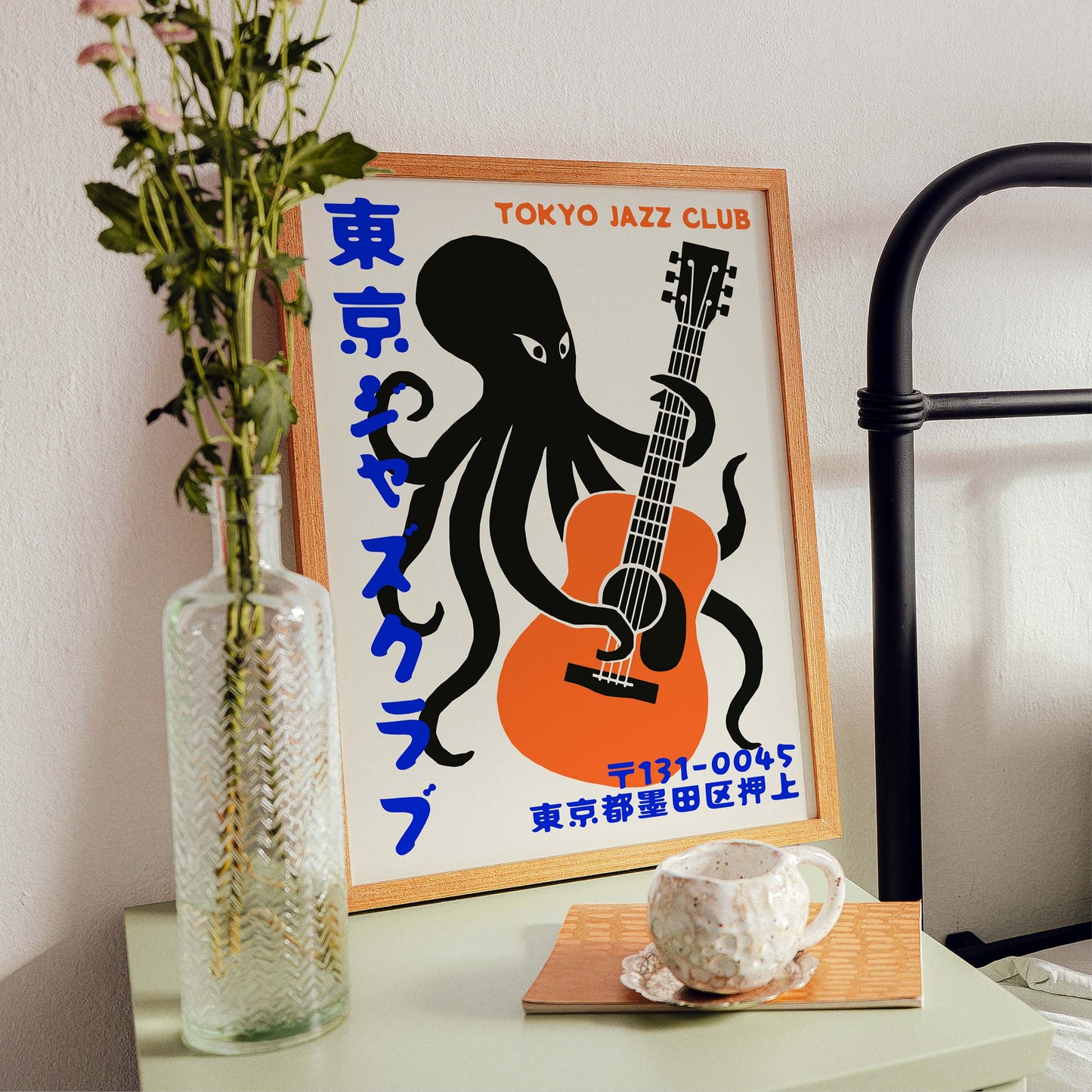 Tokyo Jazz Club Poster Print