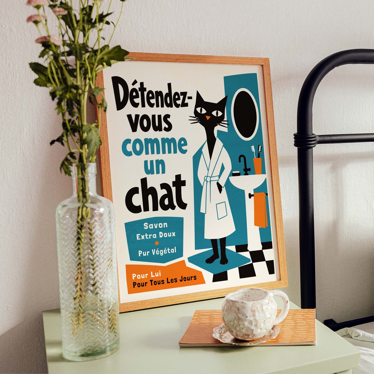 Détendez-Vous Chat Print