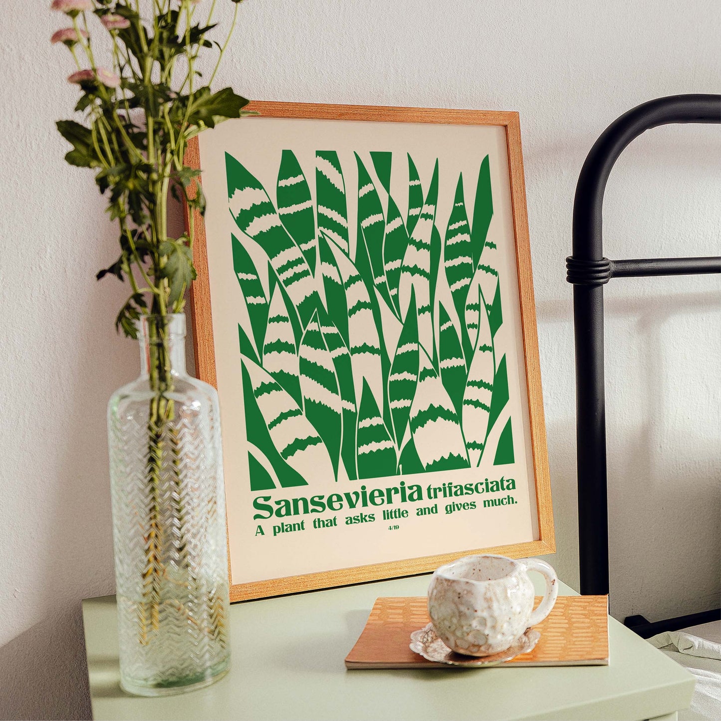 Snake Plant Botanical Wall Art