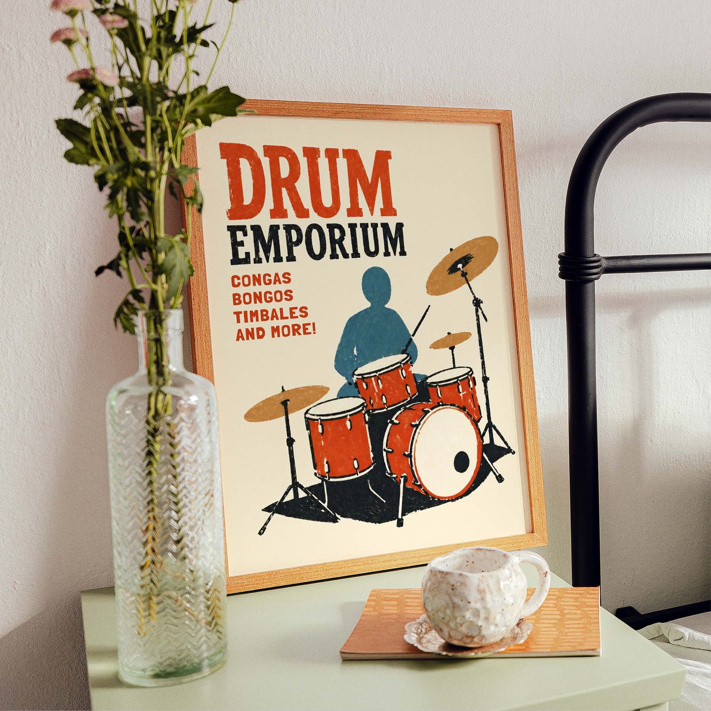 Drum Emporium Poster Print