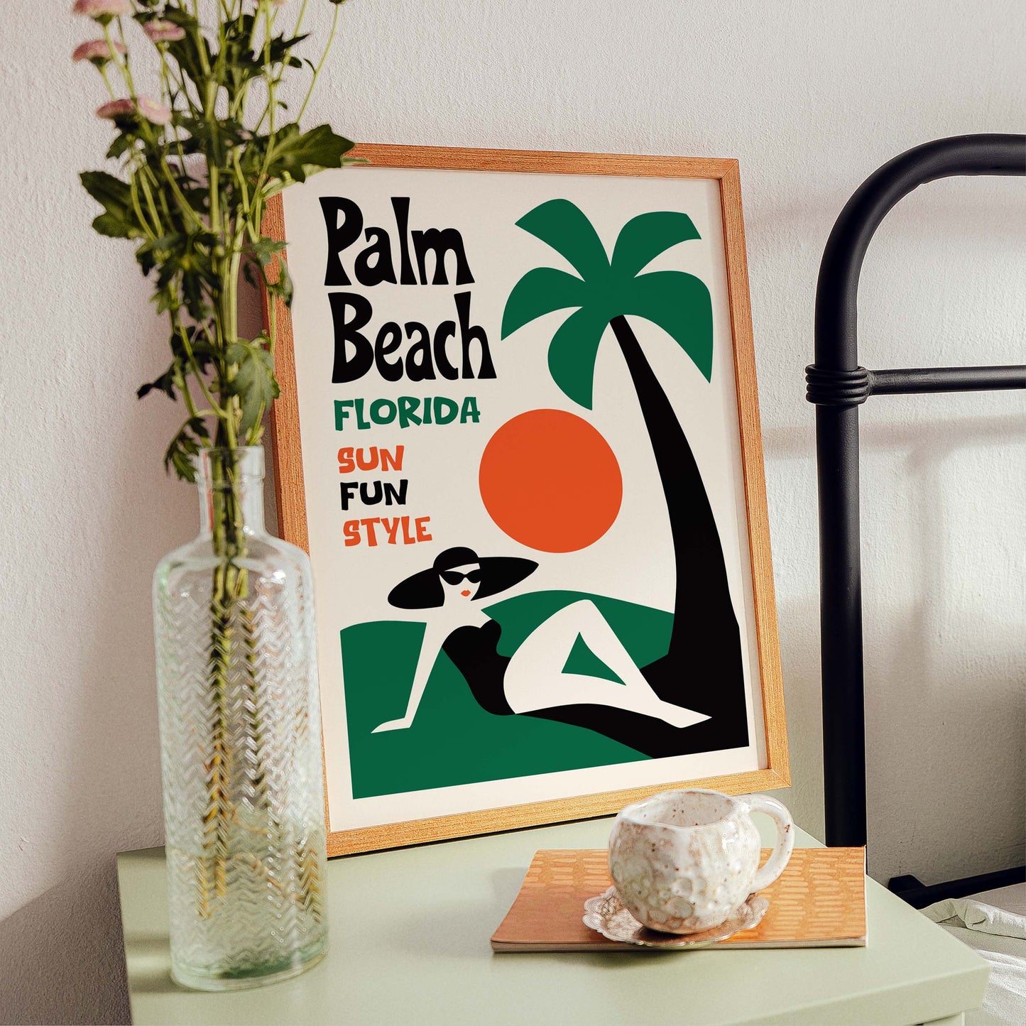 Palm Beach Florida Travel Print