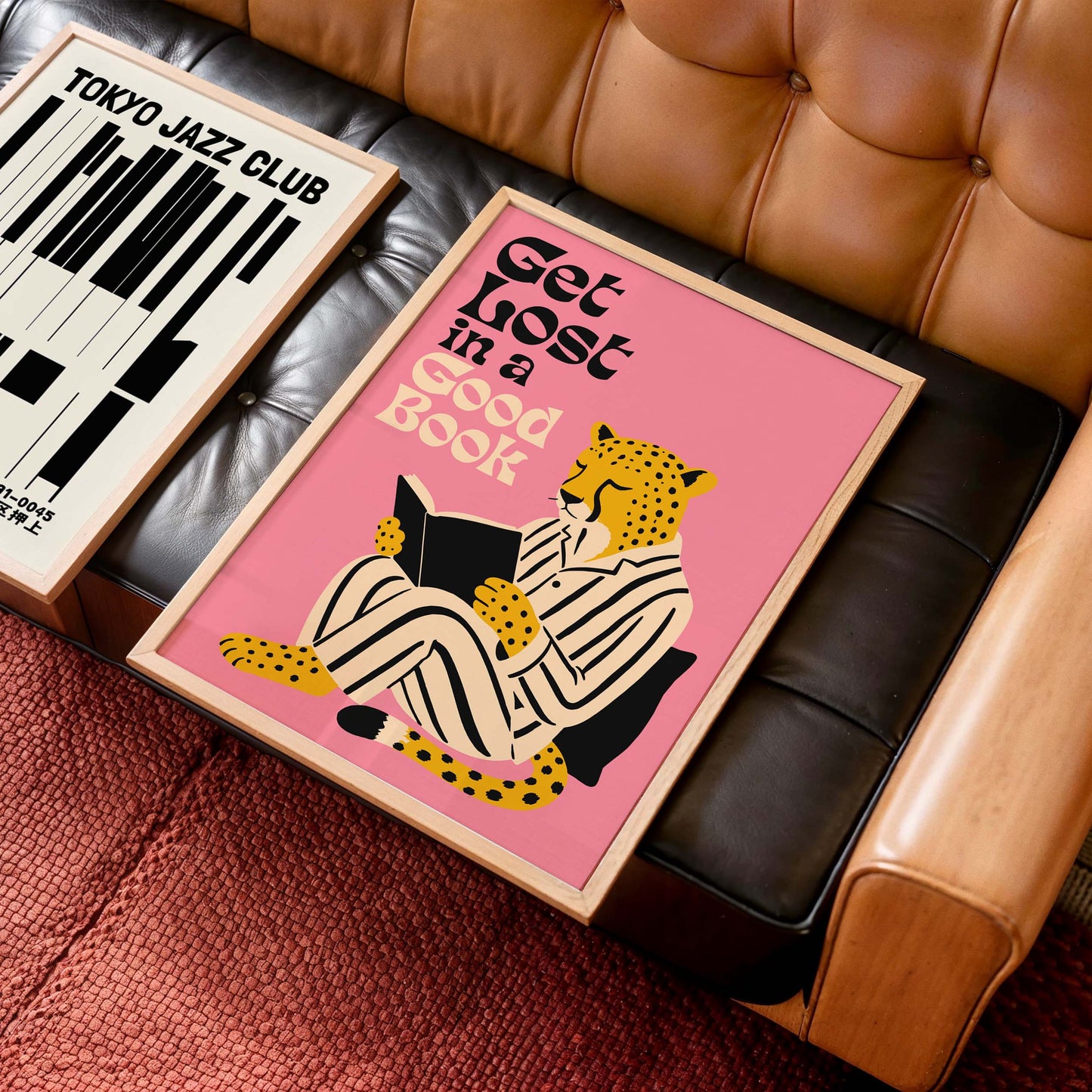 Good Book Reading Print