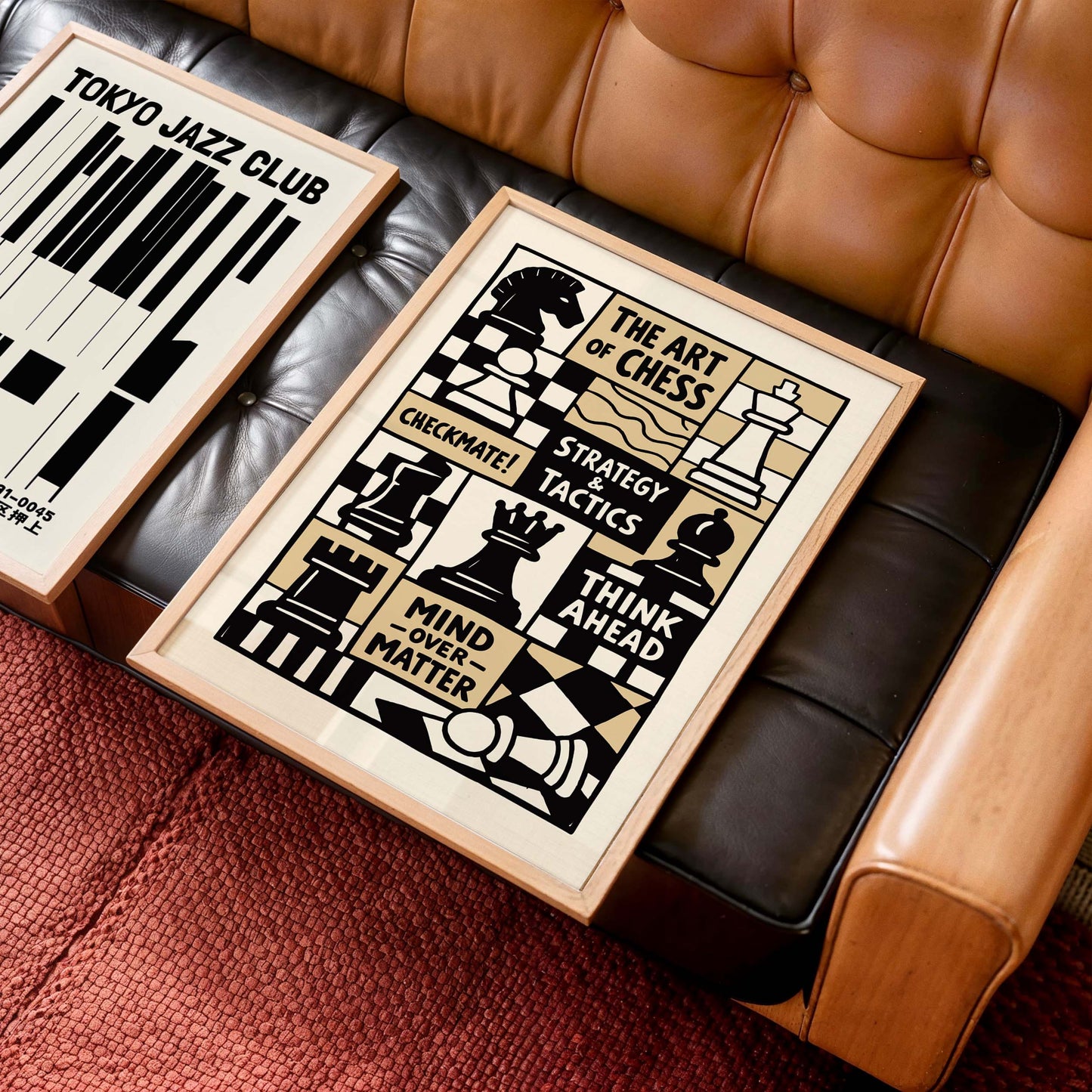 Art of Chess Strategy Poster