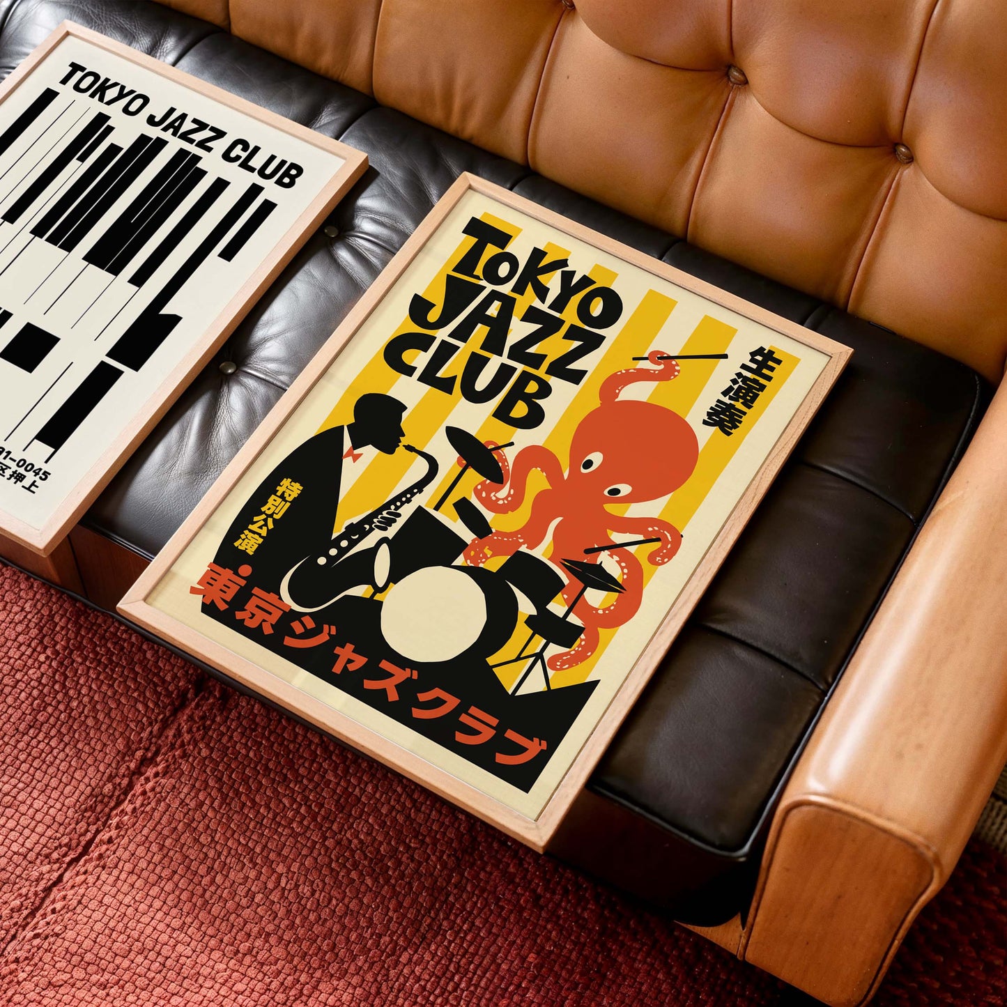 Tokyo Jazz Club Octopus Poster