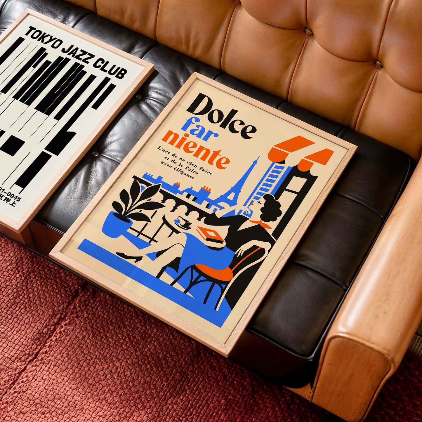 Dolce Far Niente Print Living Room