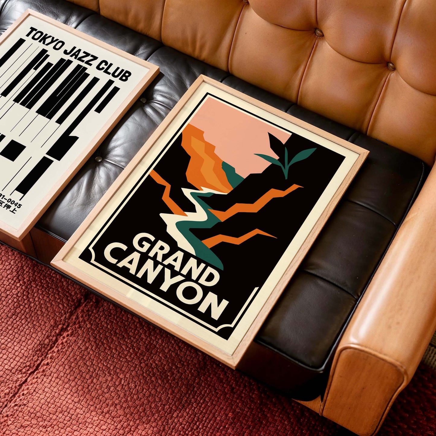 Grand Canyon Vintage Travel Poster
