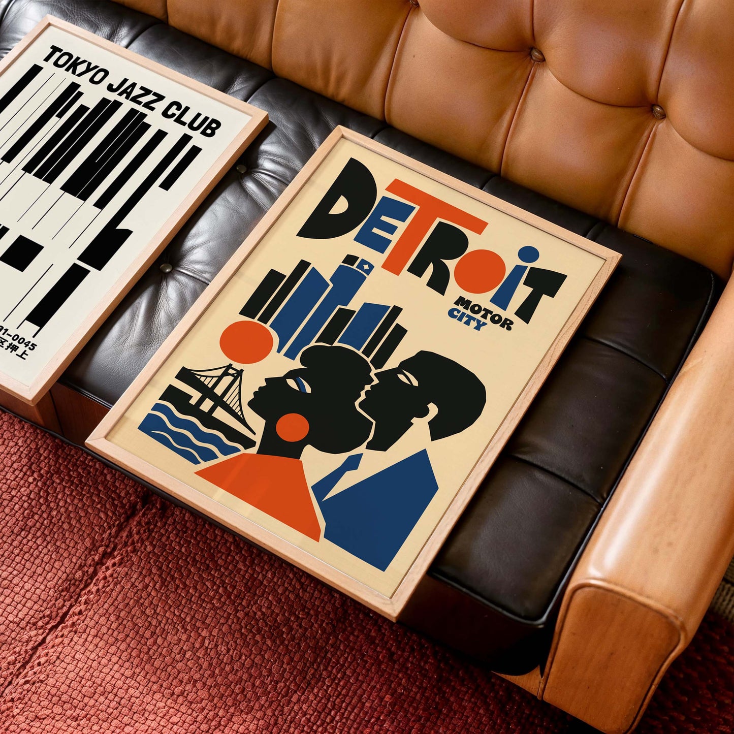 Detroit Motor City Poster
