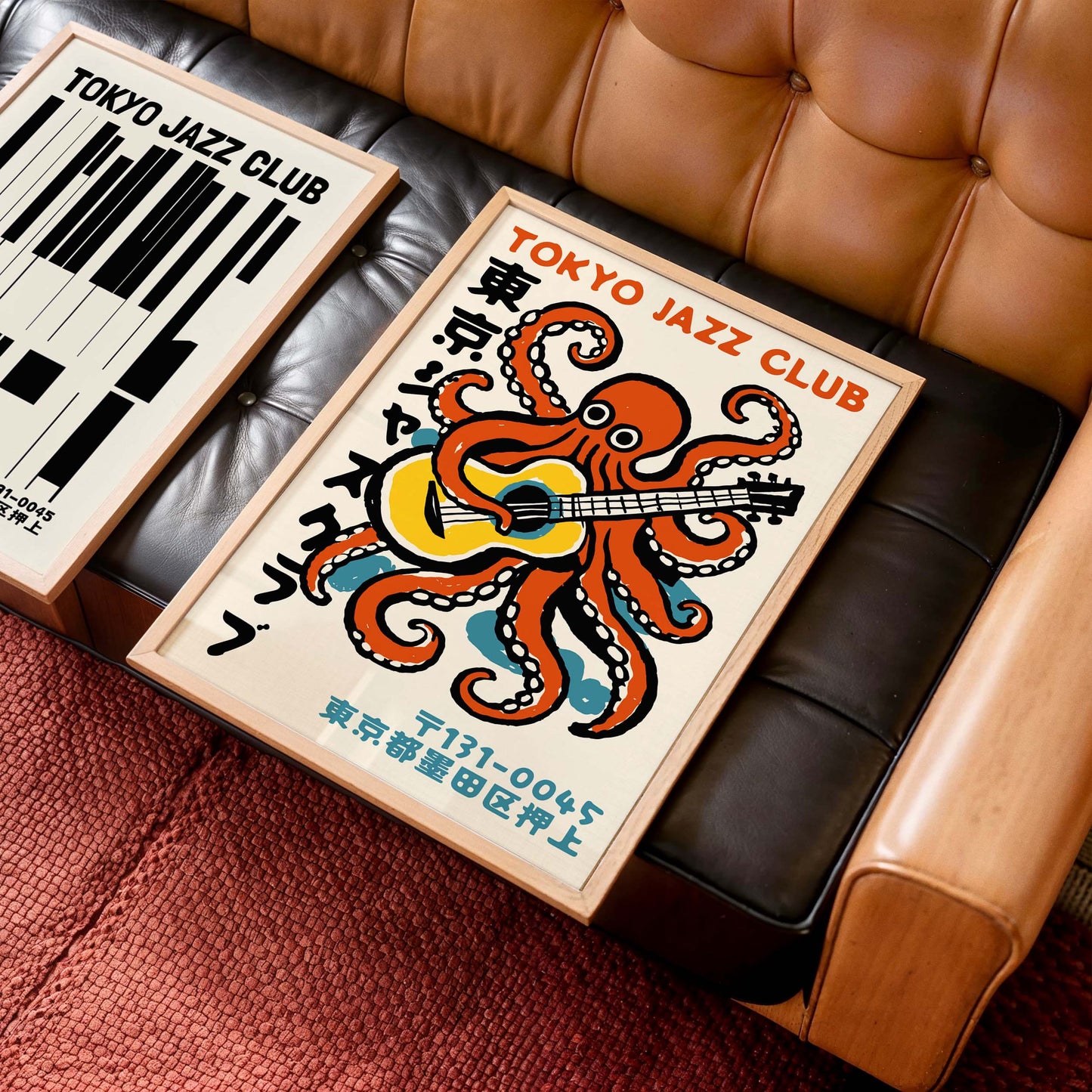 Tokyo Jazz Club Octopus Poster
