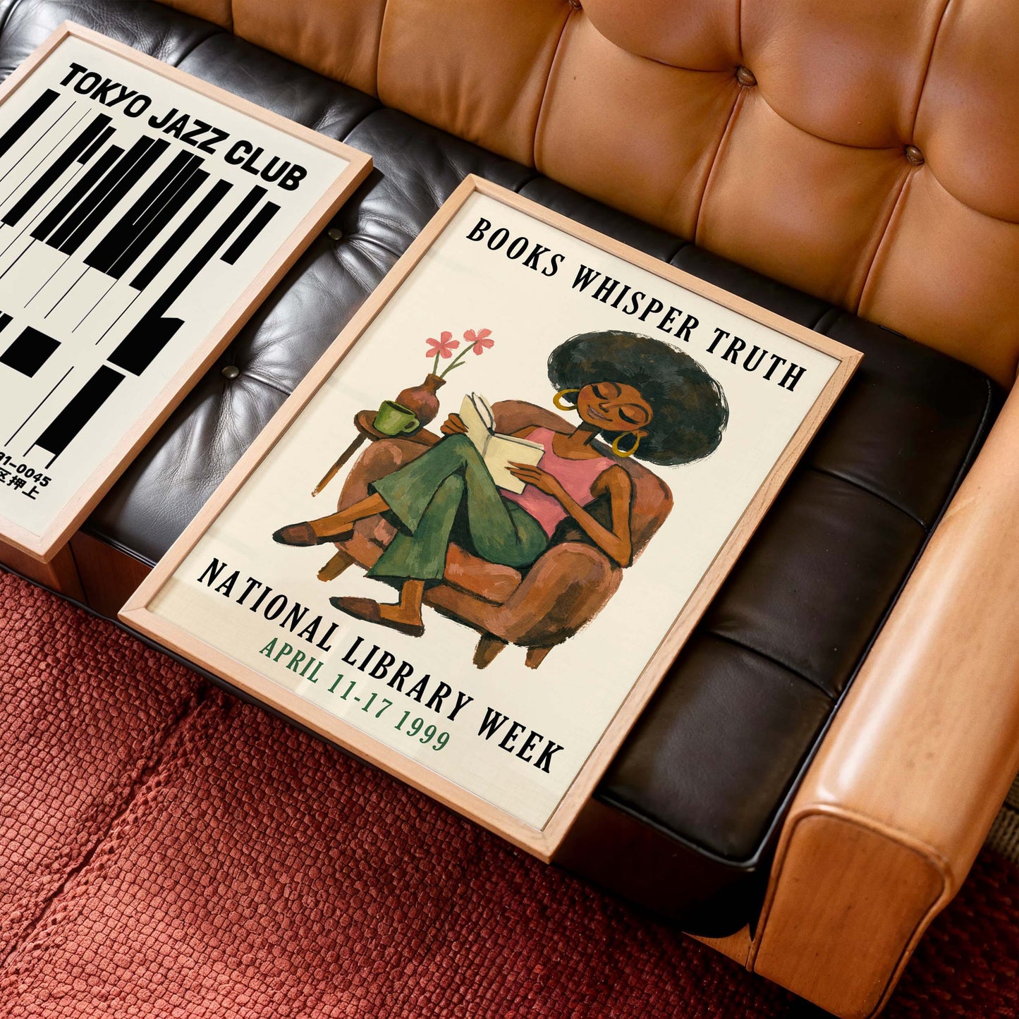 National Library Week Reading Poster