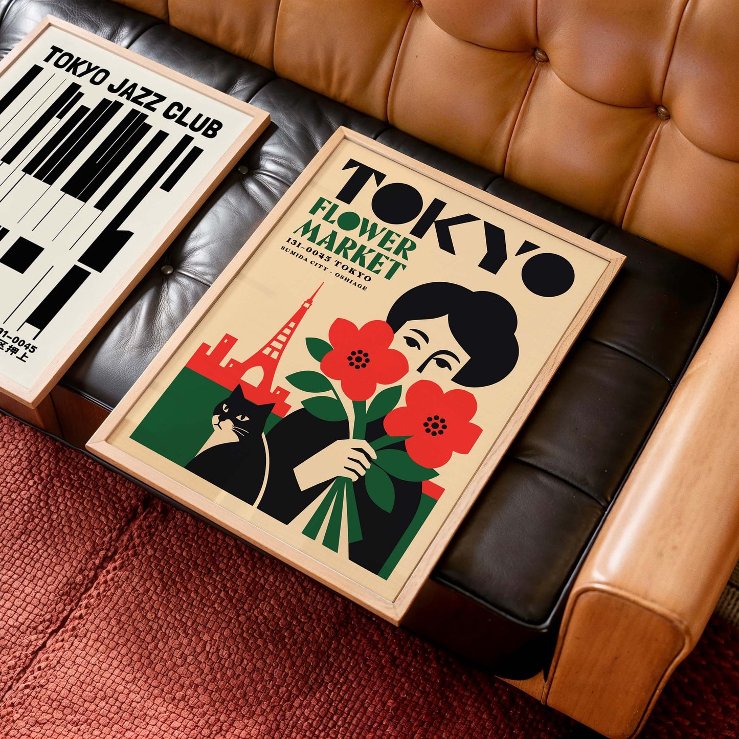 Tokyo Flower Market Poster