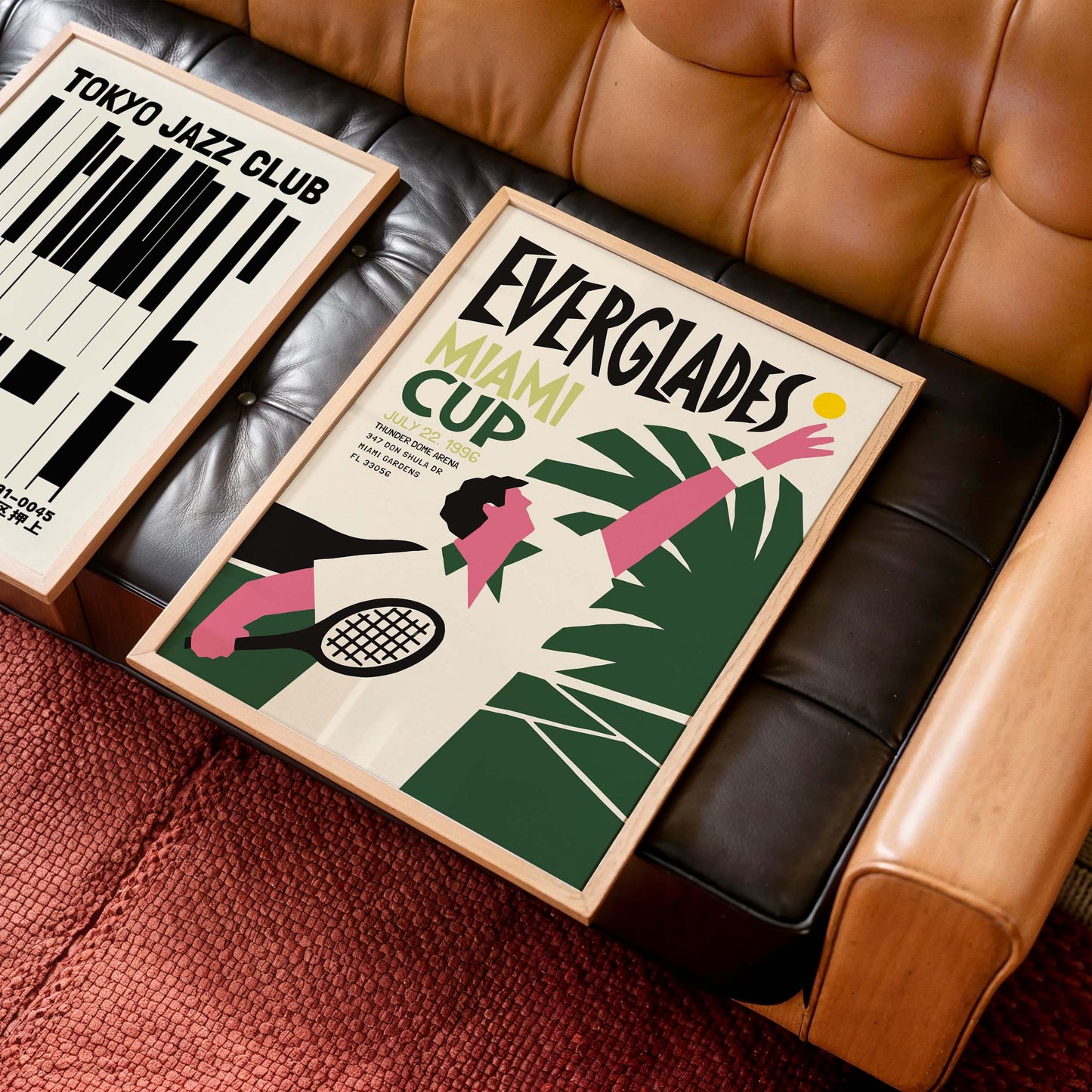 Everglades Miami Cup Tennis Poster