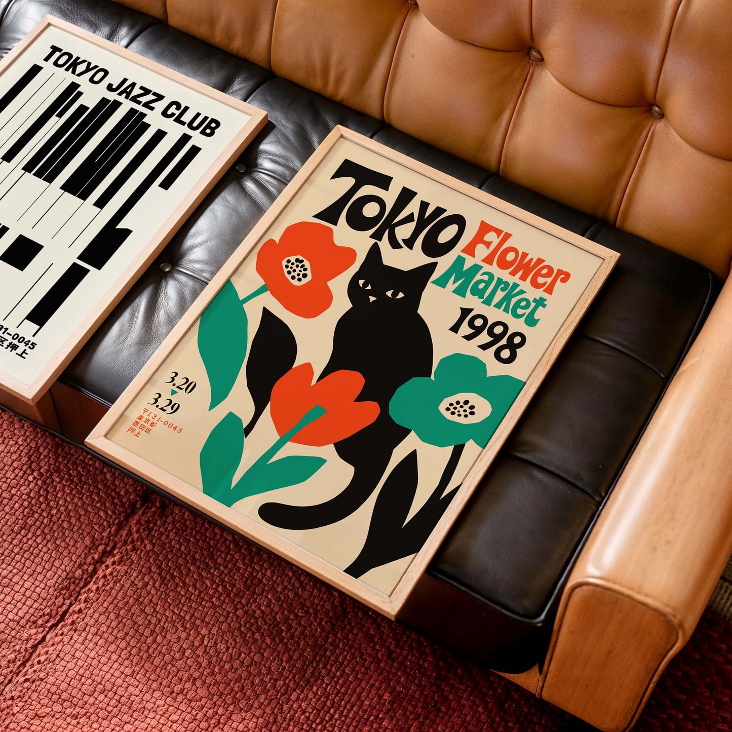 Tokyo Flower Market Poster Print