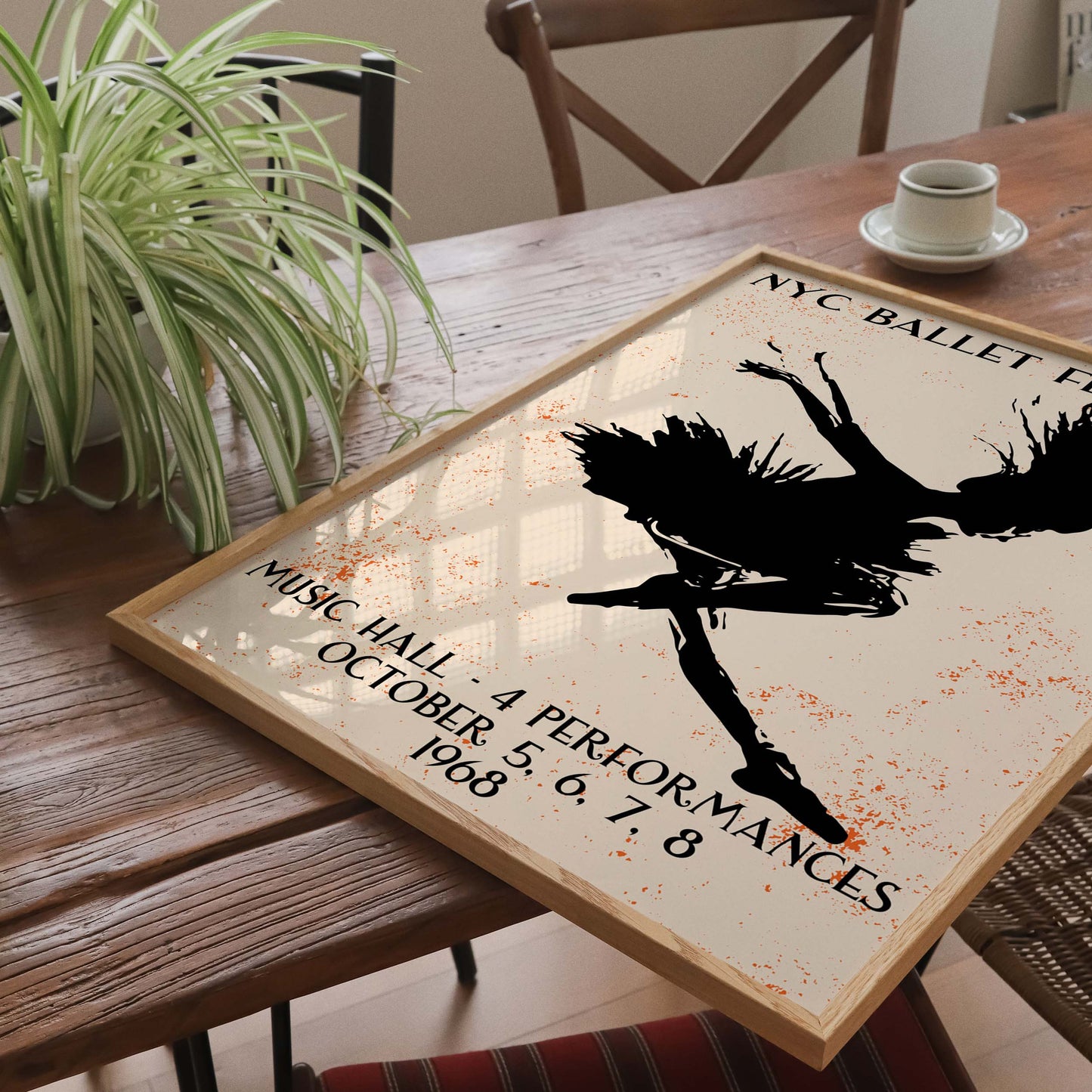 NYC Ballet Festival Poster Print
