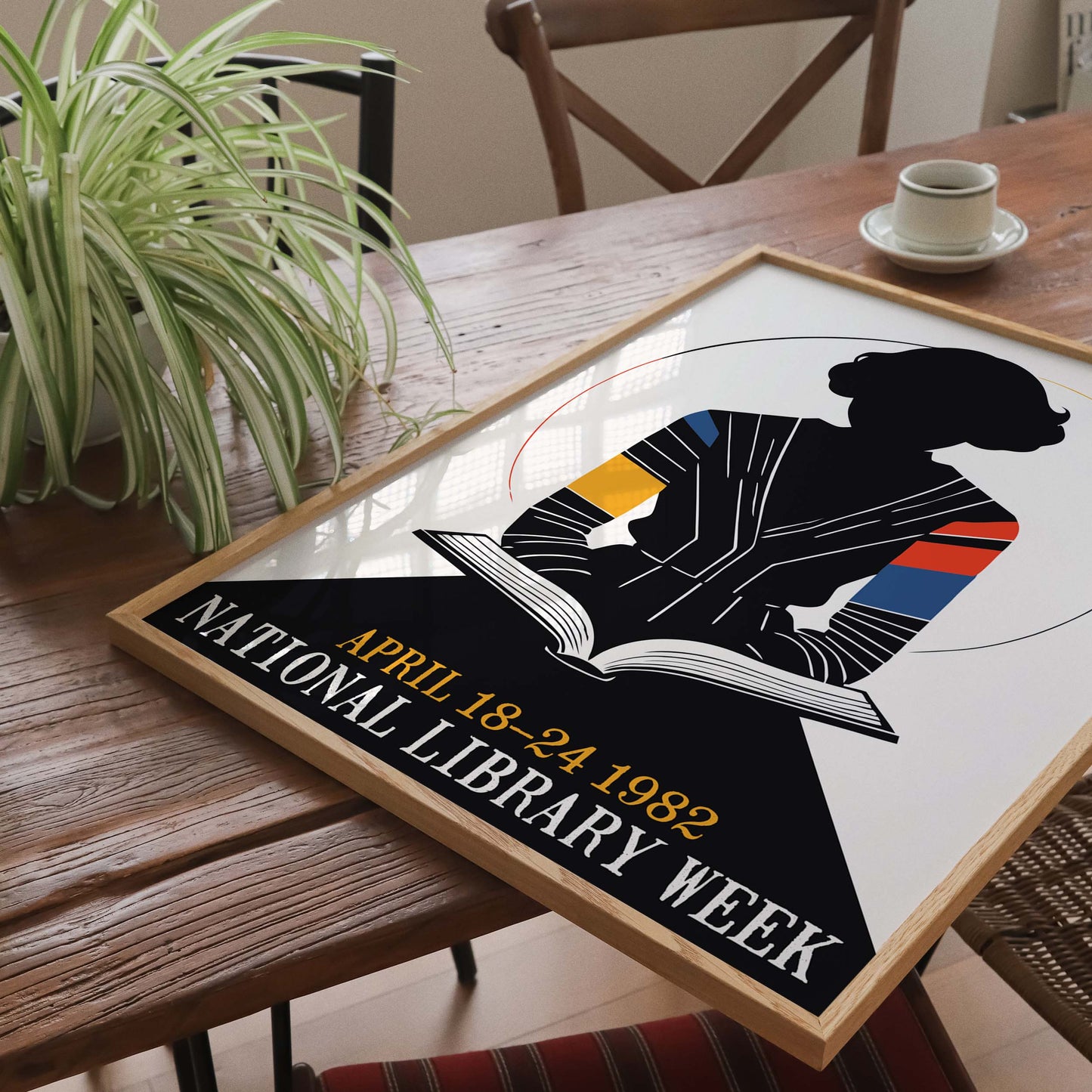 National Library Week Reading Poster