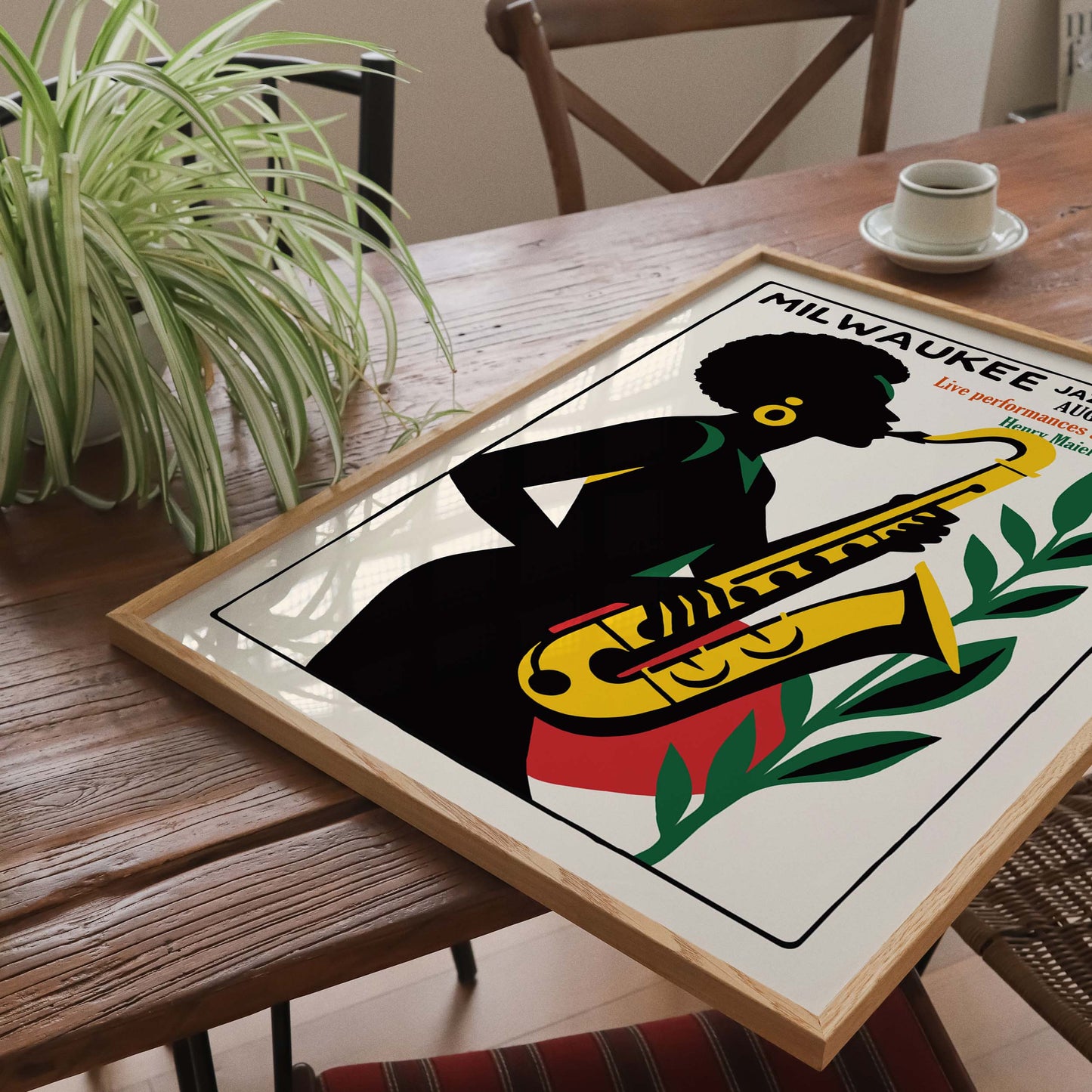 Milwaukee Jazz Festival Vintage Poster