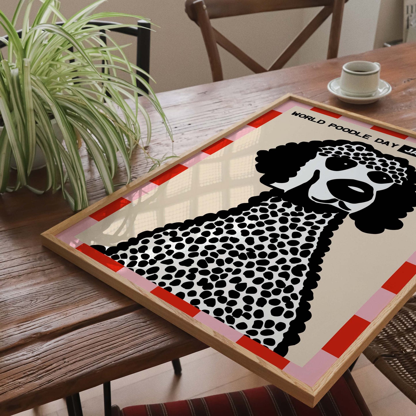 World Poodle Day Dog Poster Print