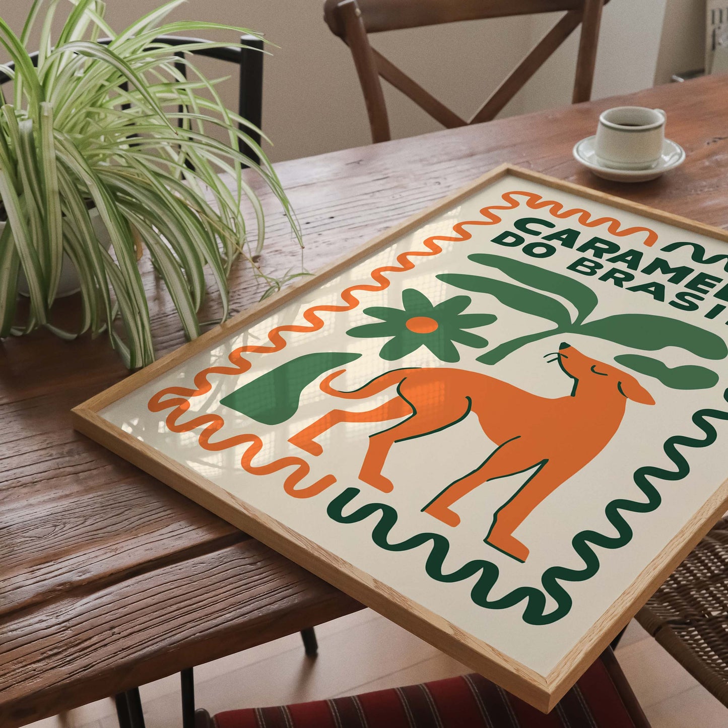 Caramelo Do Brasil Minimal Dog Poster