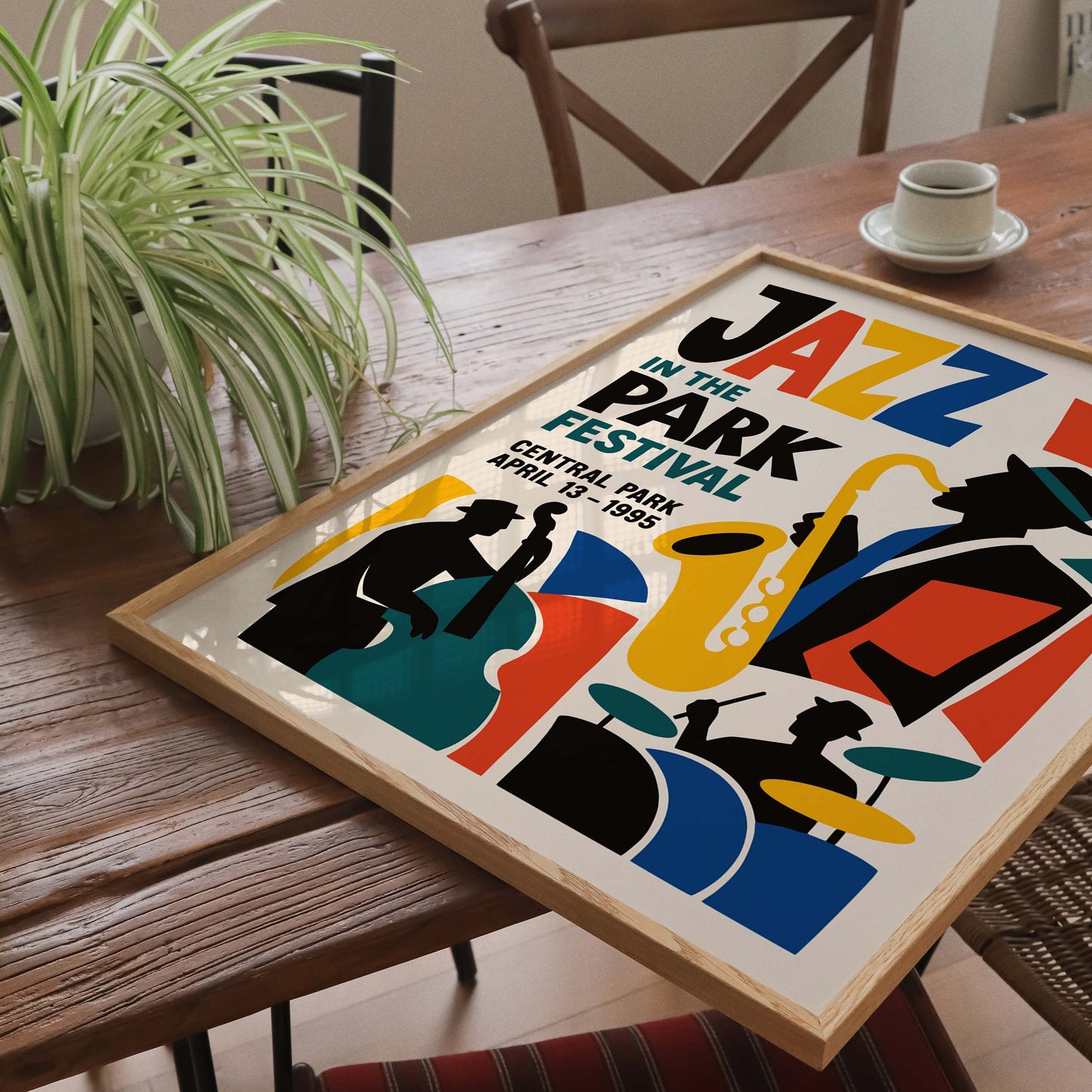 Jazz Park Festival Poster Print