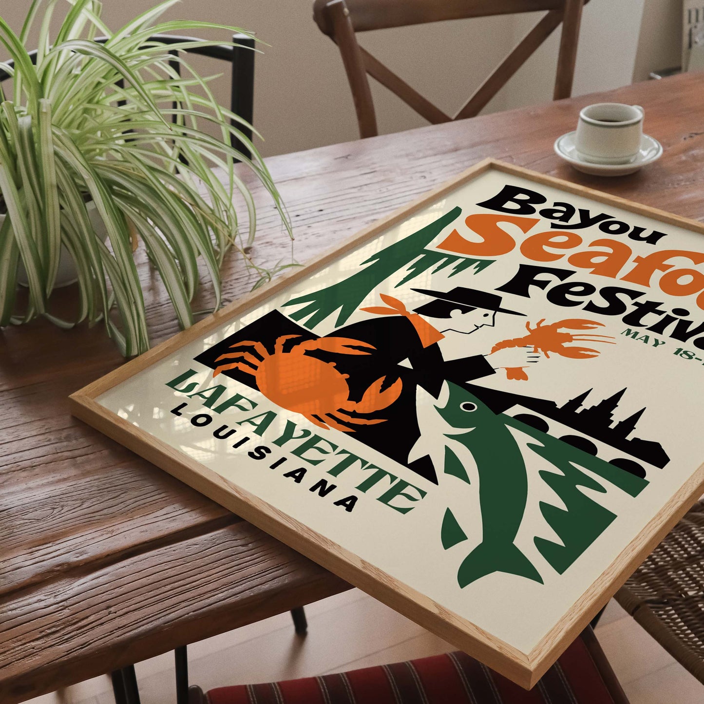 Bayou Seafood Festival Poster