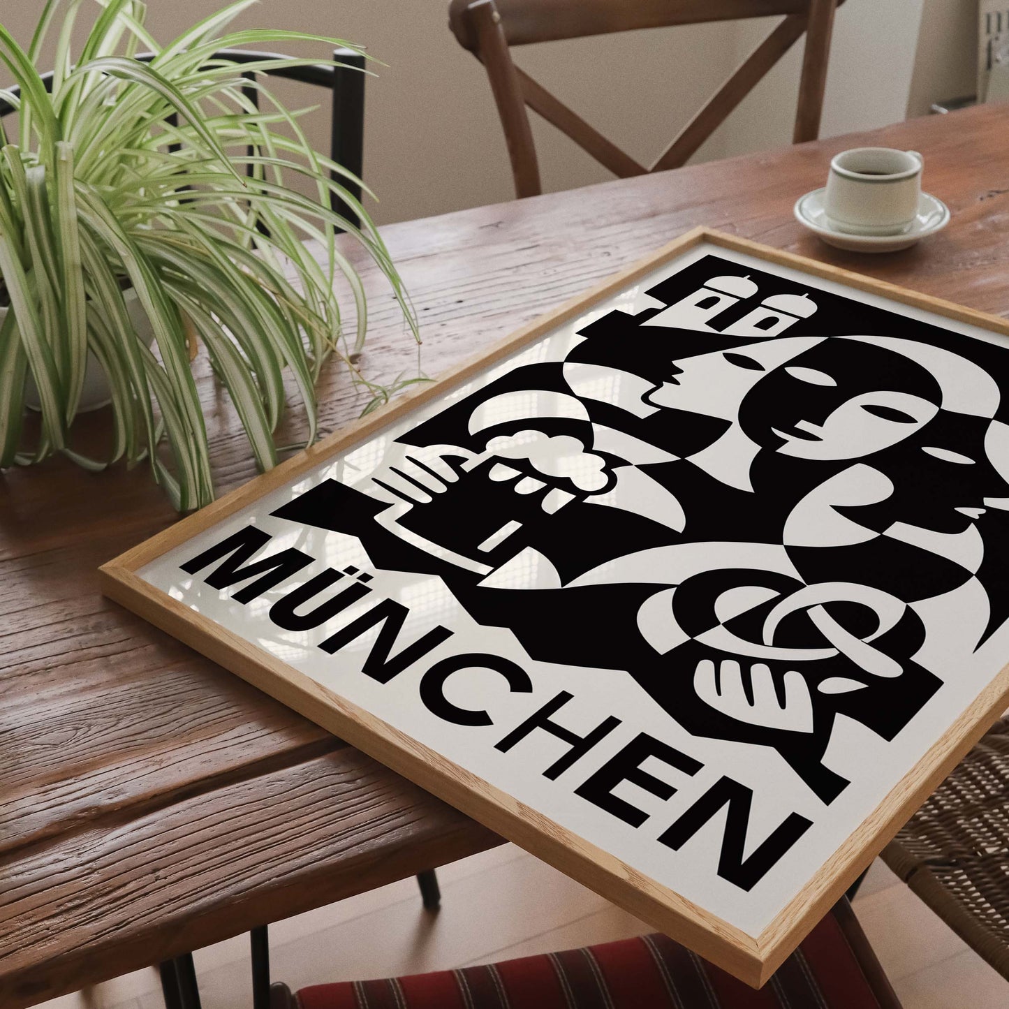 Munich Oktoberfest Travel Poster Print