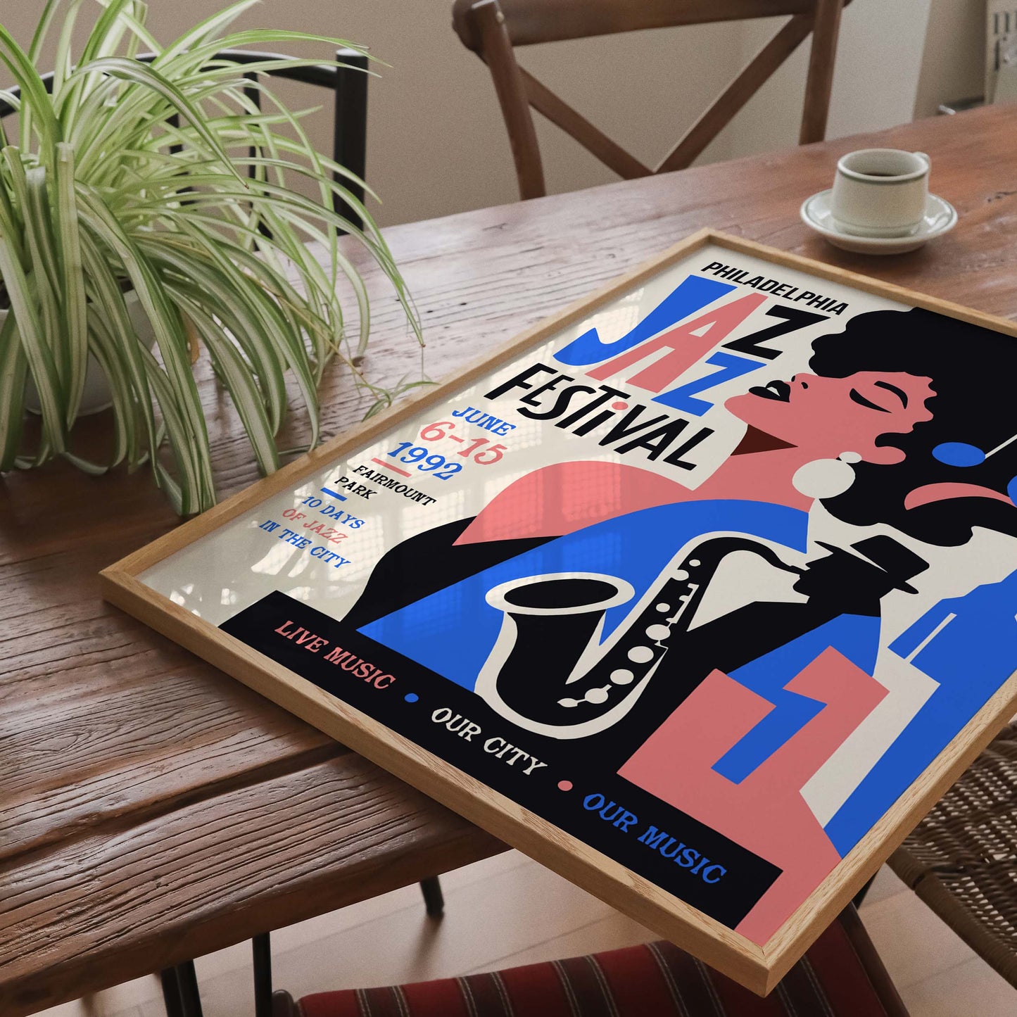 Philadelphia Jazz Festival Music Room Print