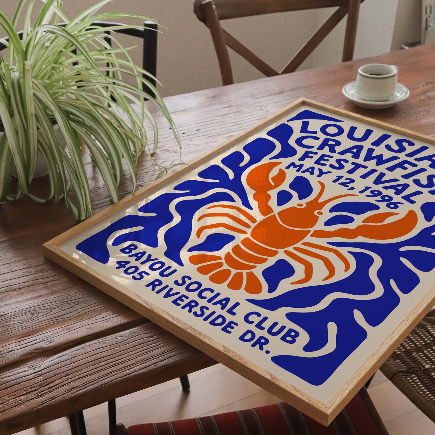 Louisiana Crawfish Festival Poster Print
