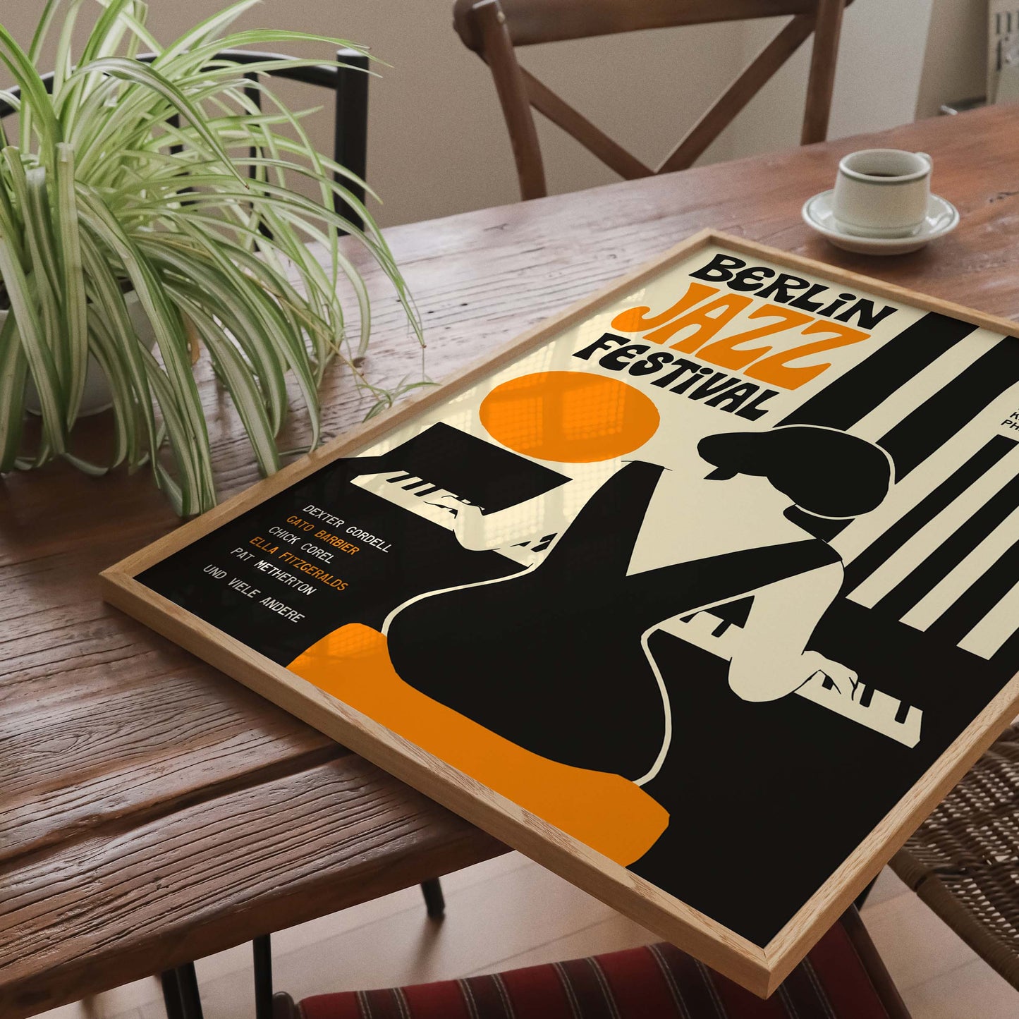Berlin Jazz Festival 1985 Poster Print