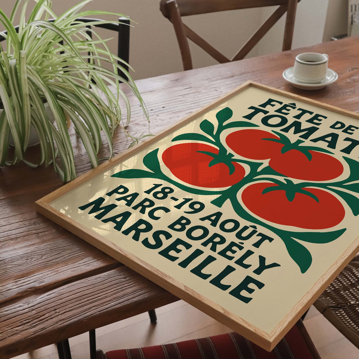 Tomato Festival Poster Wall Art