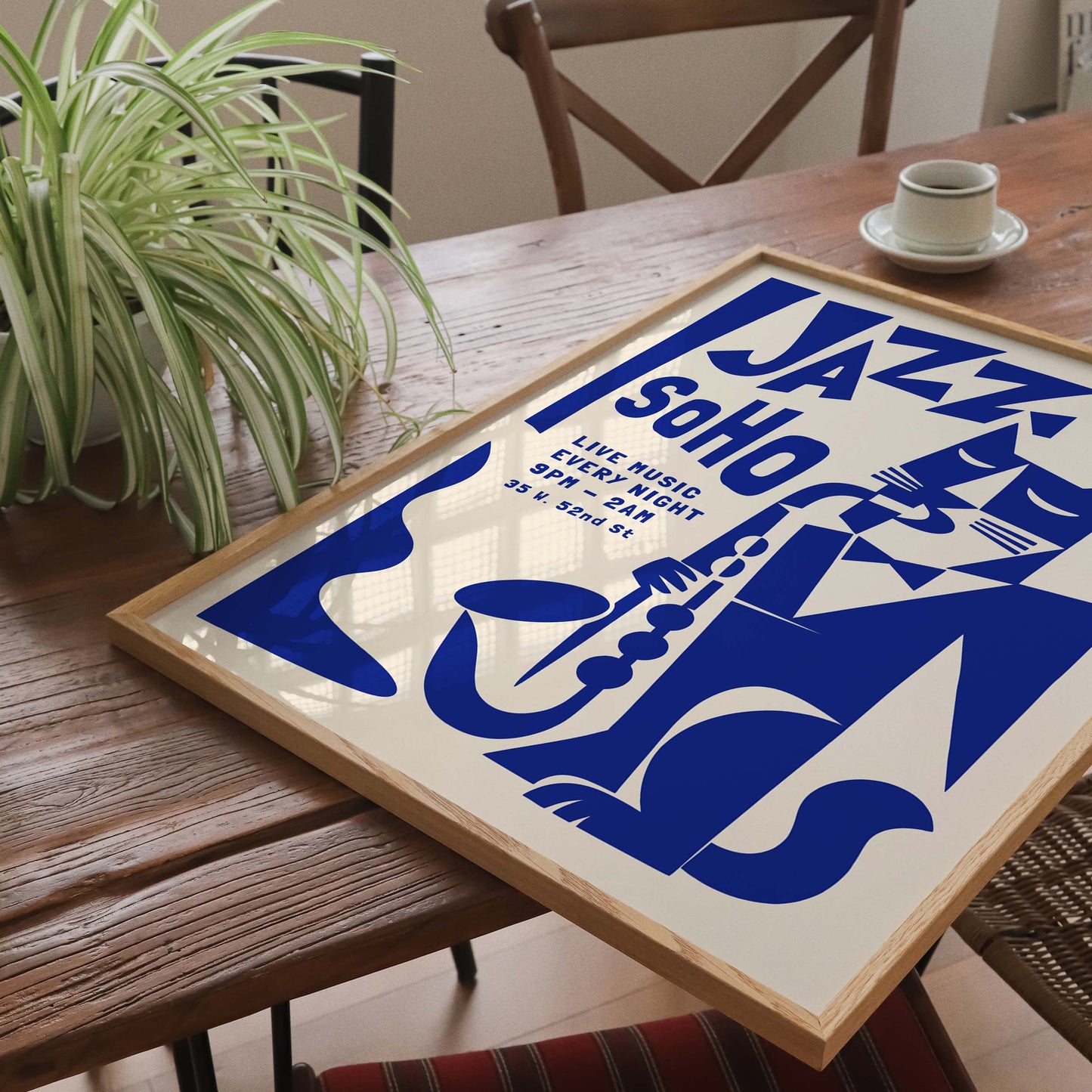 SoHo Jazz Poster Print