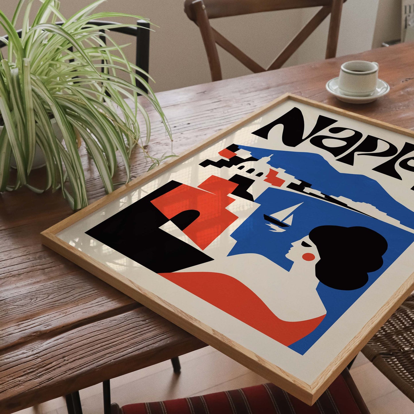 Naples Coastal Travel Print