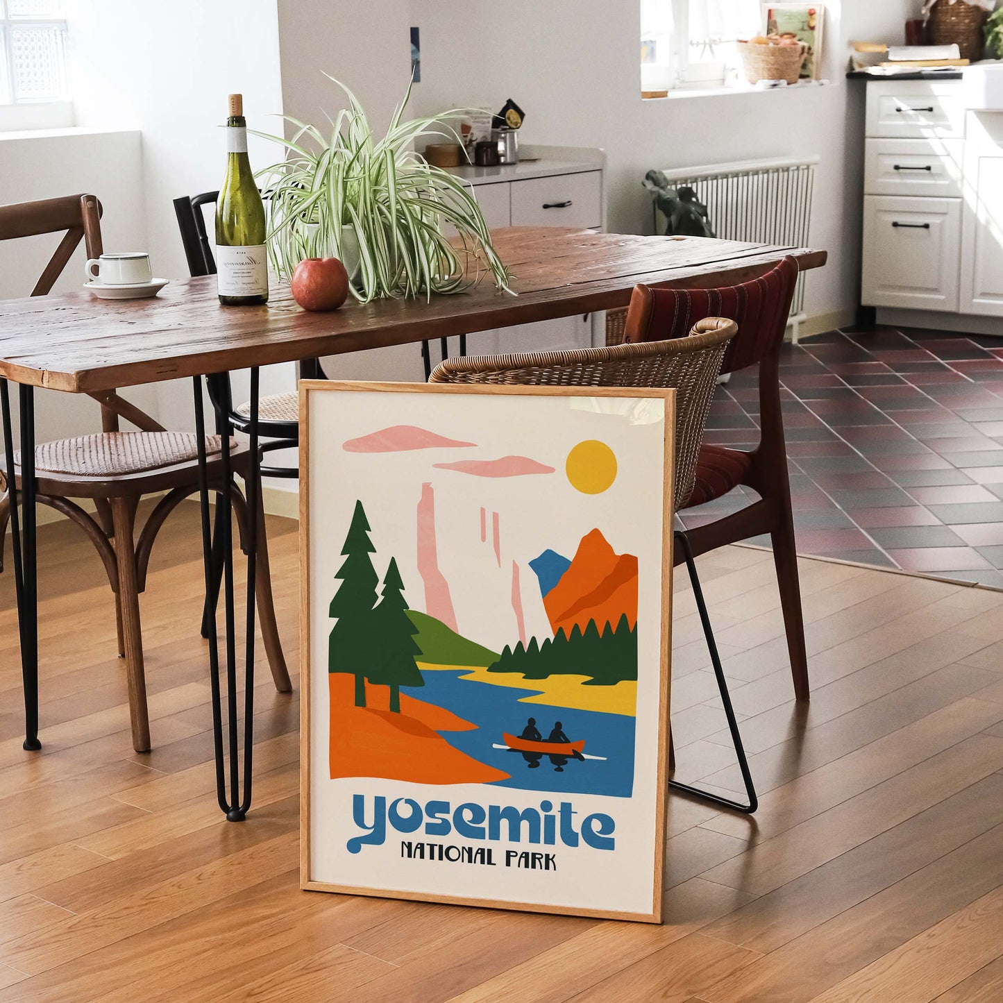 Yosemite National Park Print Living Room