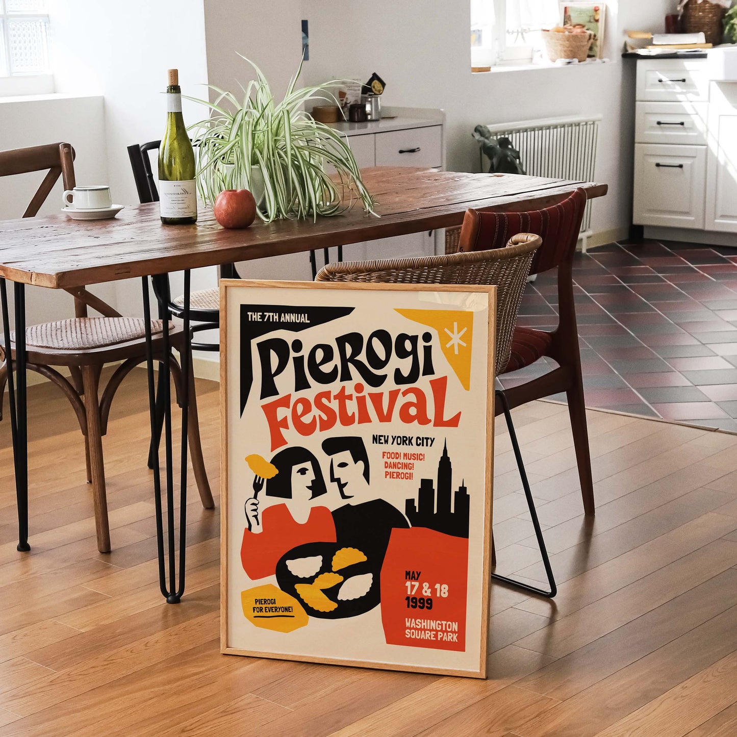 Nashville Country Music Poster Living Room Art