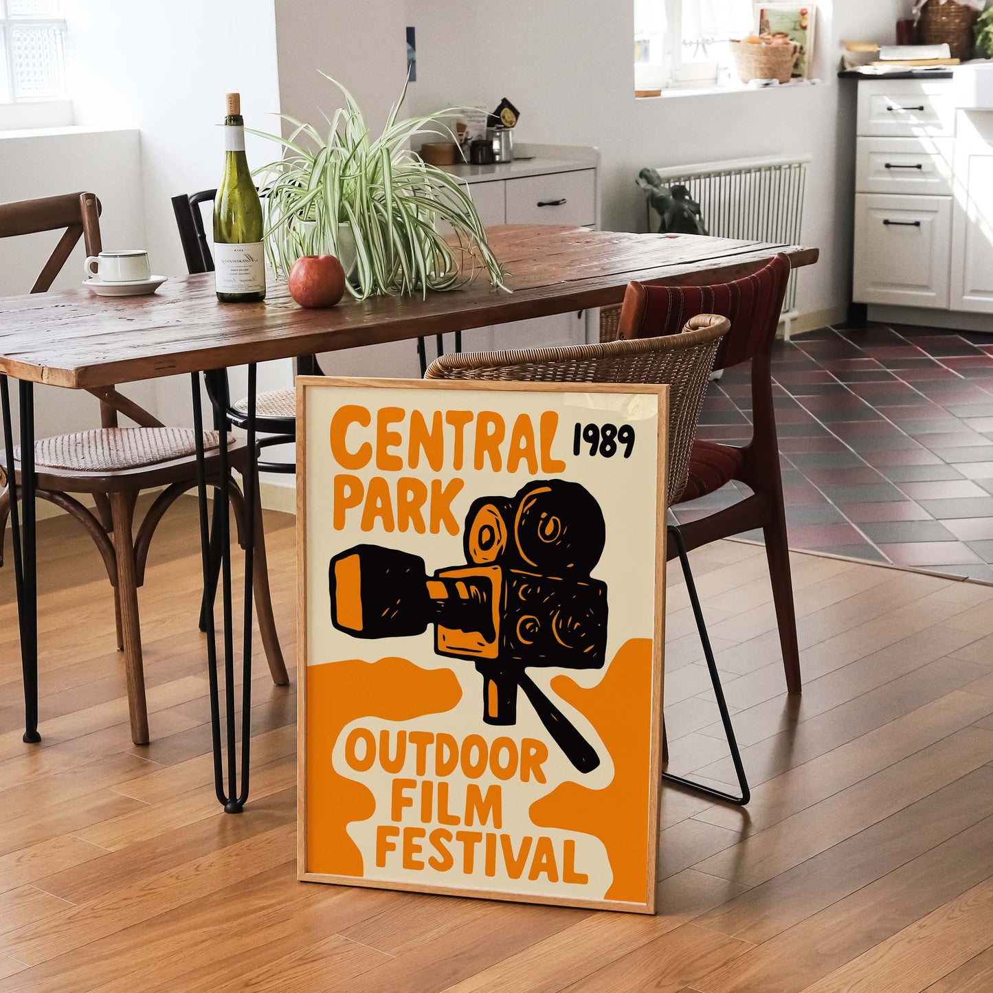 Central Park Outdoor Film Festival 1989 Poster