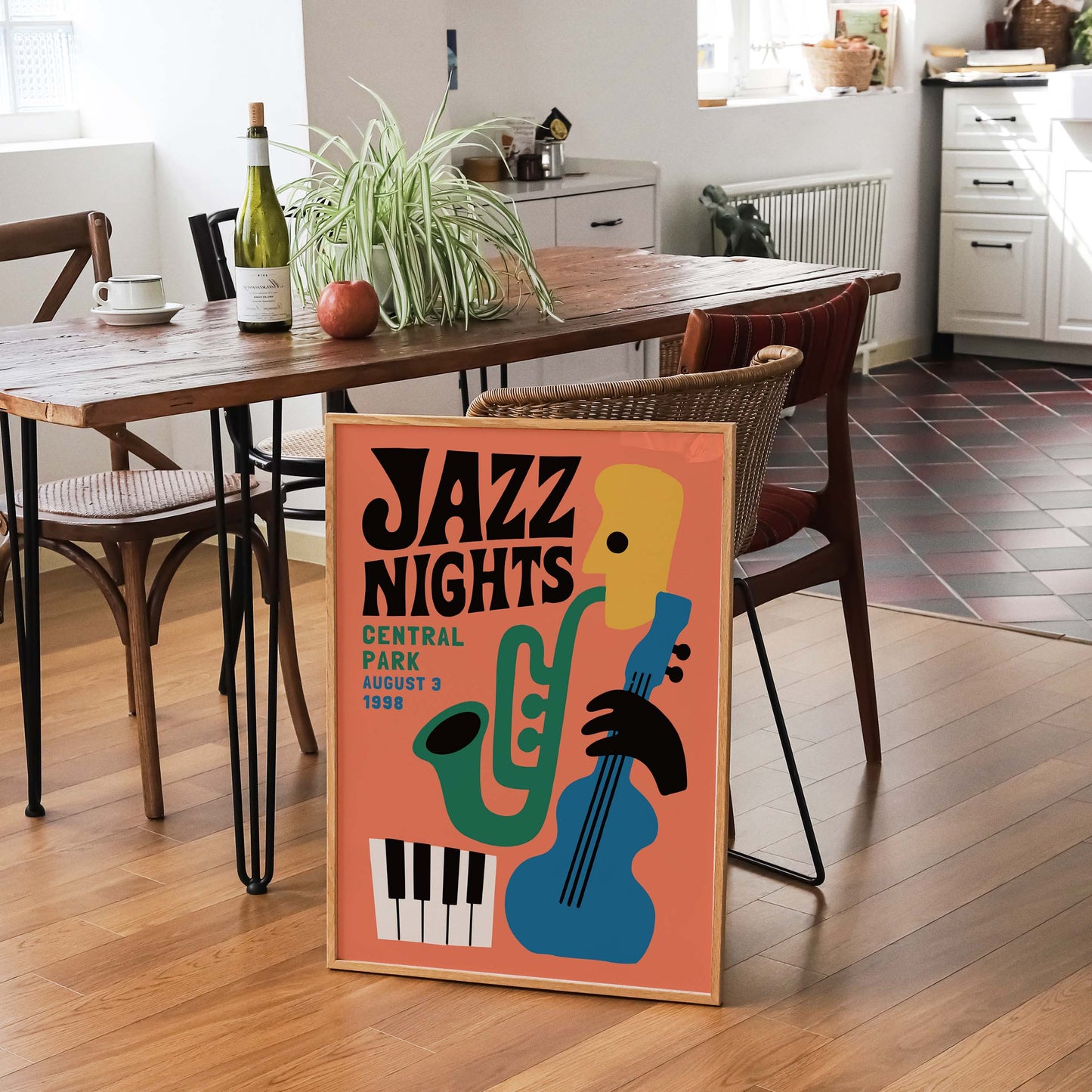 Jazz Nights Poster Print
