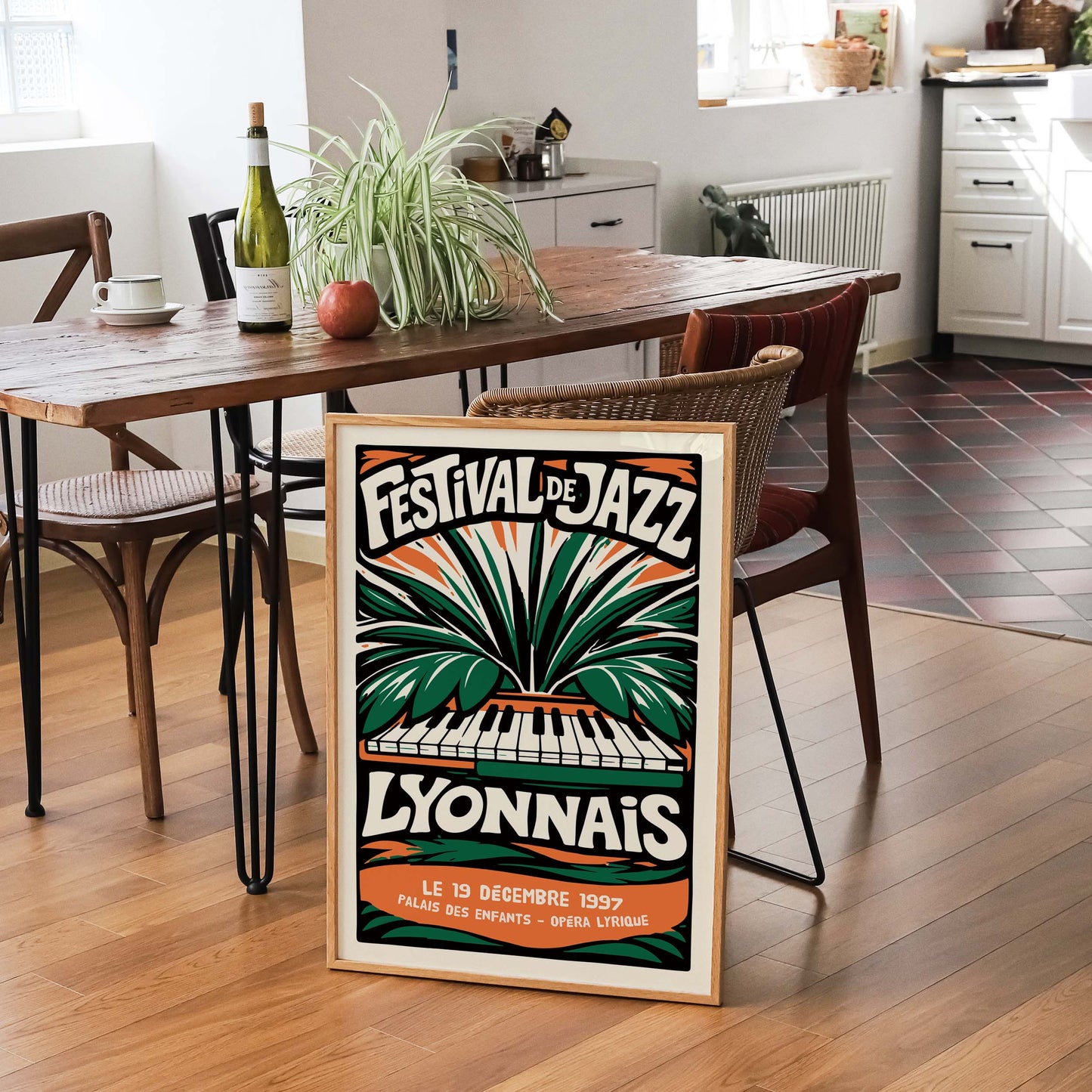 Festival Jazz Lyonnais Poster Print