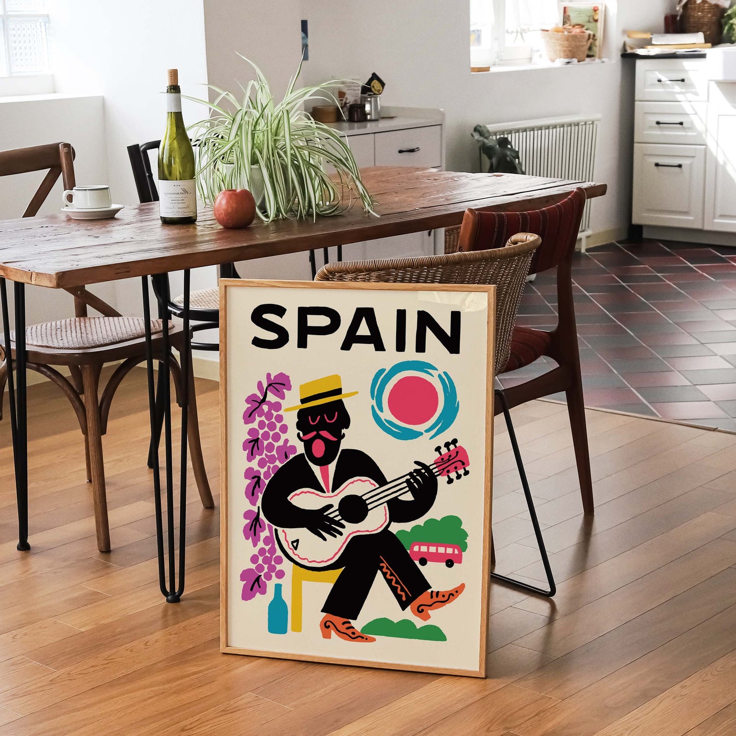 Spain Travel Poster