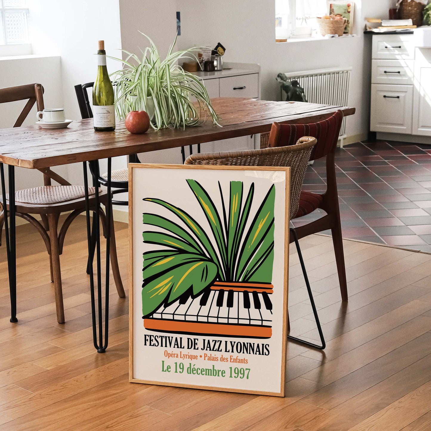 French Jazz Festival Poster